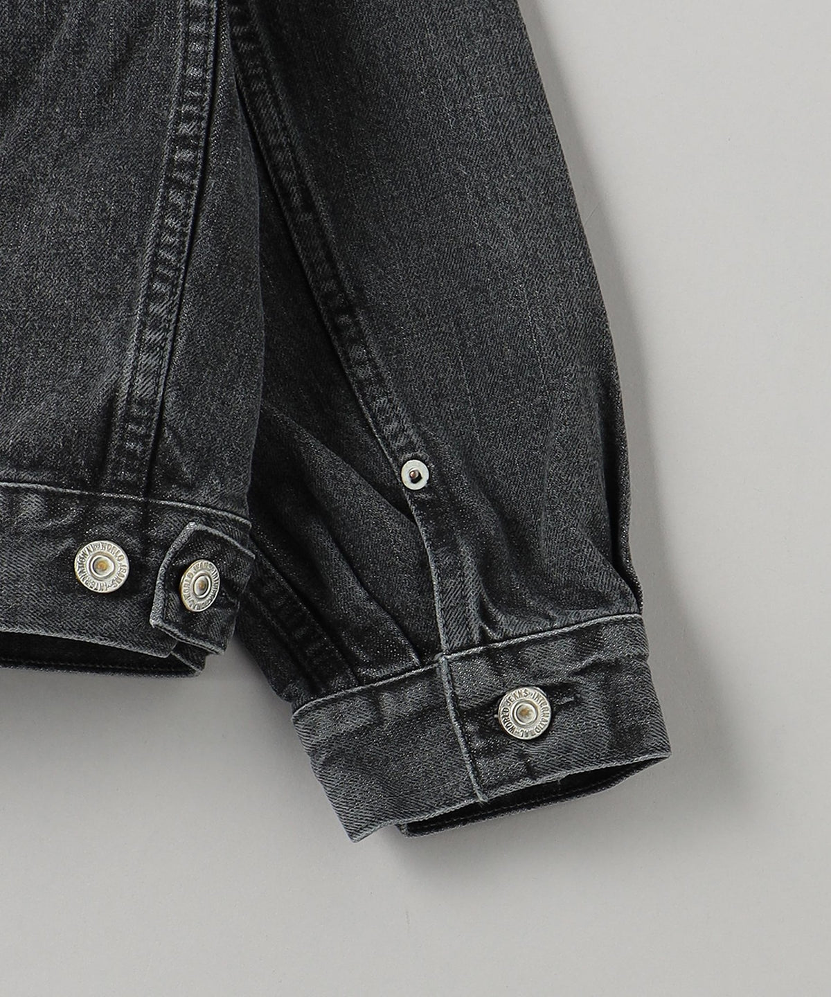 <CGS.> Organic Cotton Black Denim HMD G-Jacket