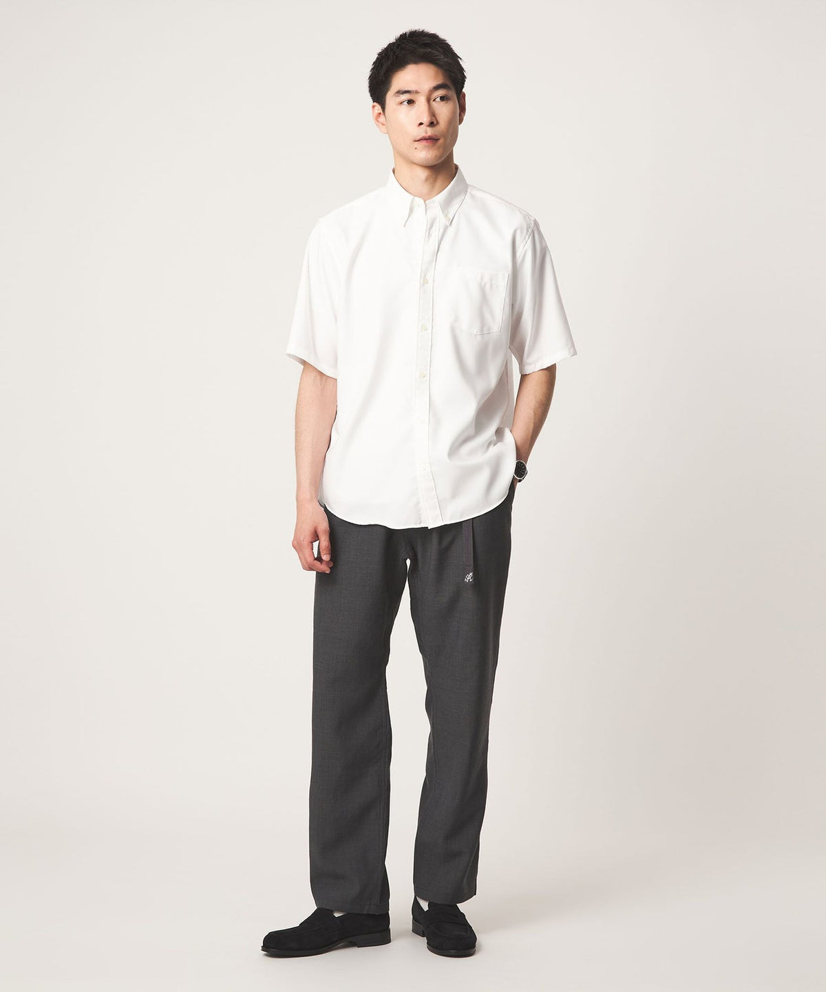 W/R Oxford Button-Down Short Sleeve Shirt