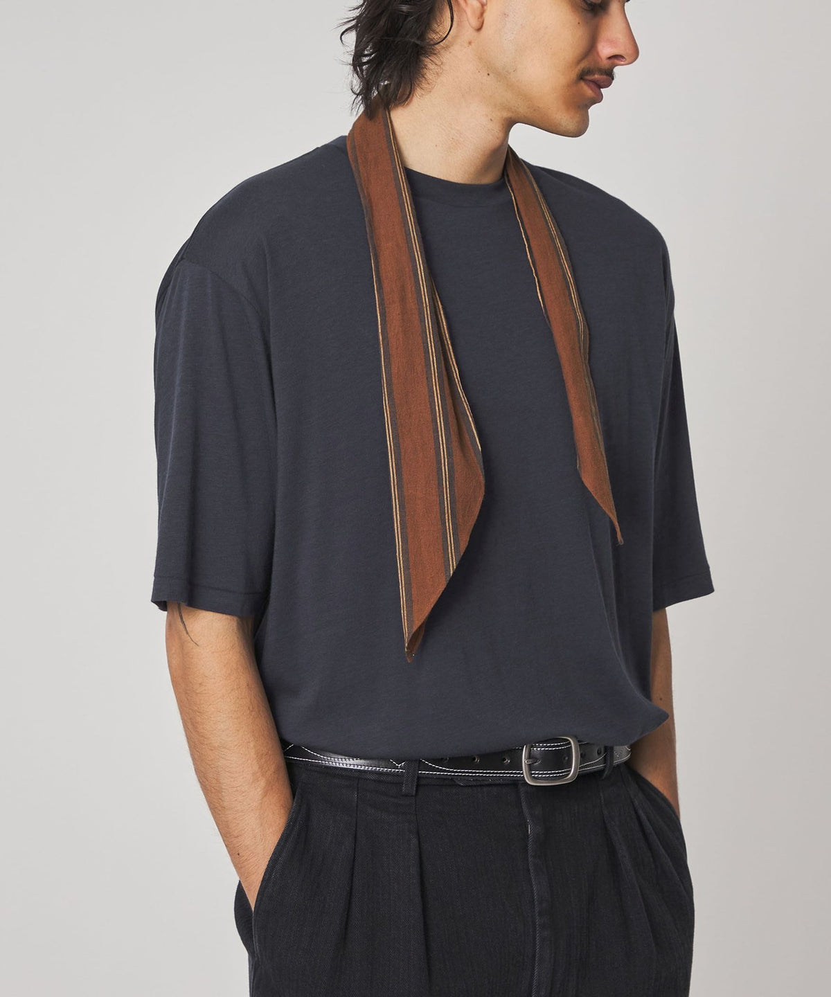 <Steven Alan> CR 針織圓領修身短袖T恤