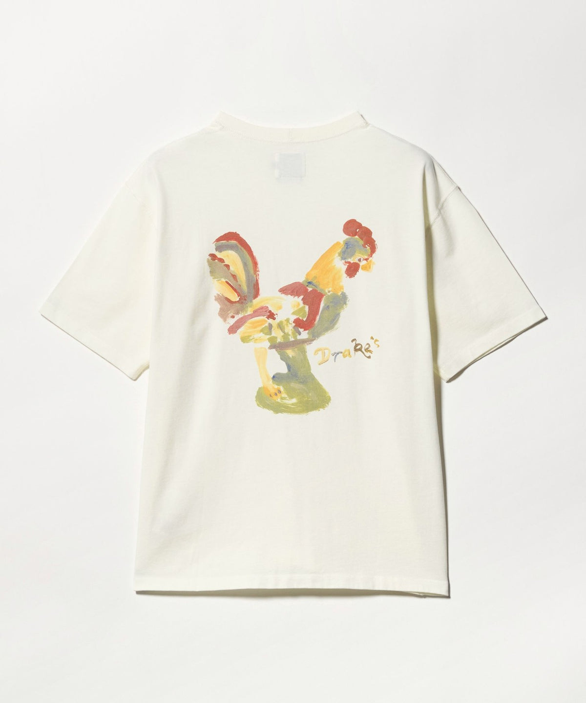 <Drake's> 코카렐 백 프린트 티셔츠