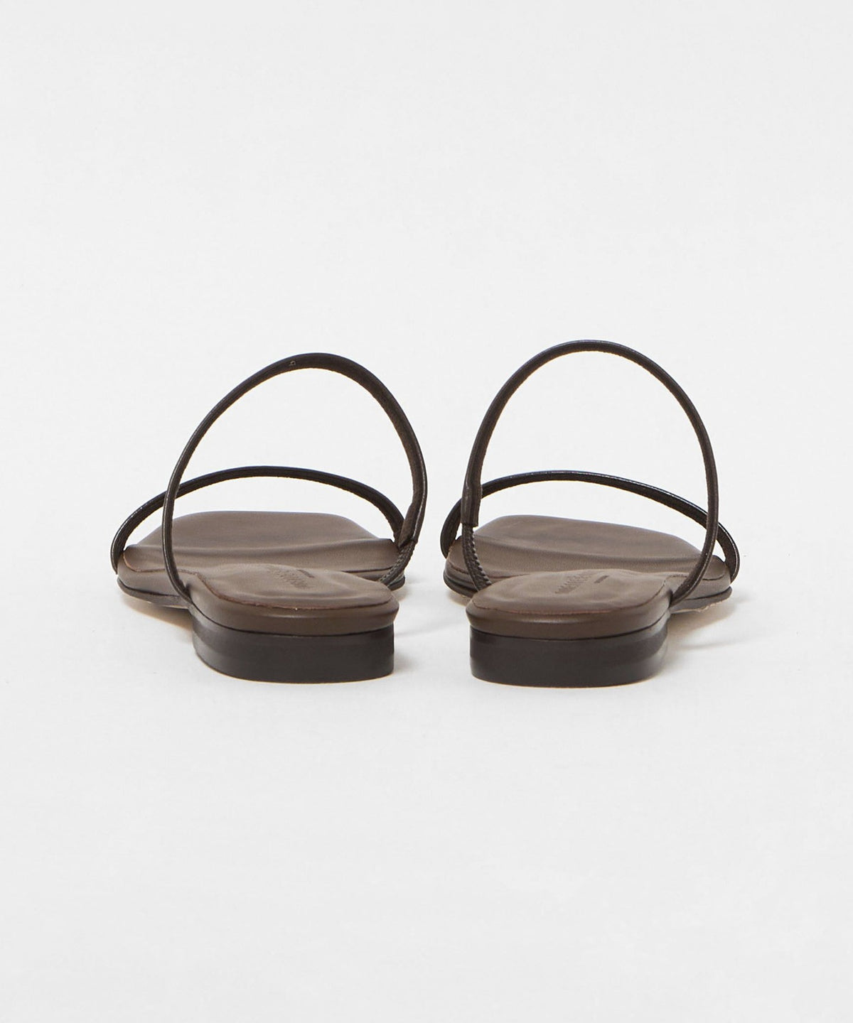 Fine Two-Strap Mule Sandals 15↑