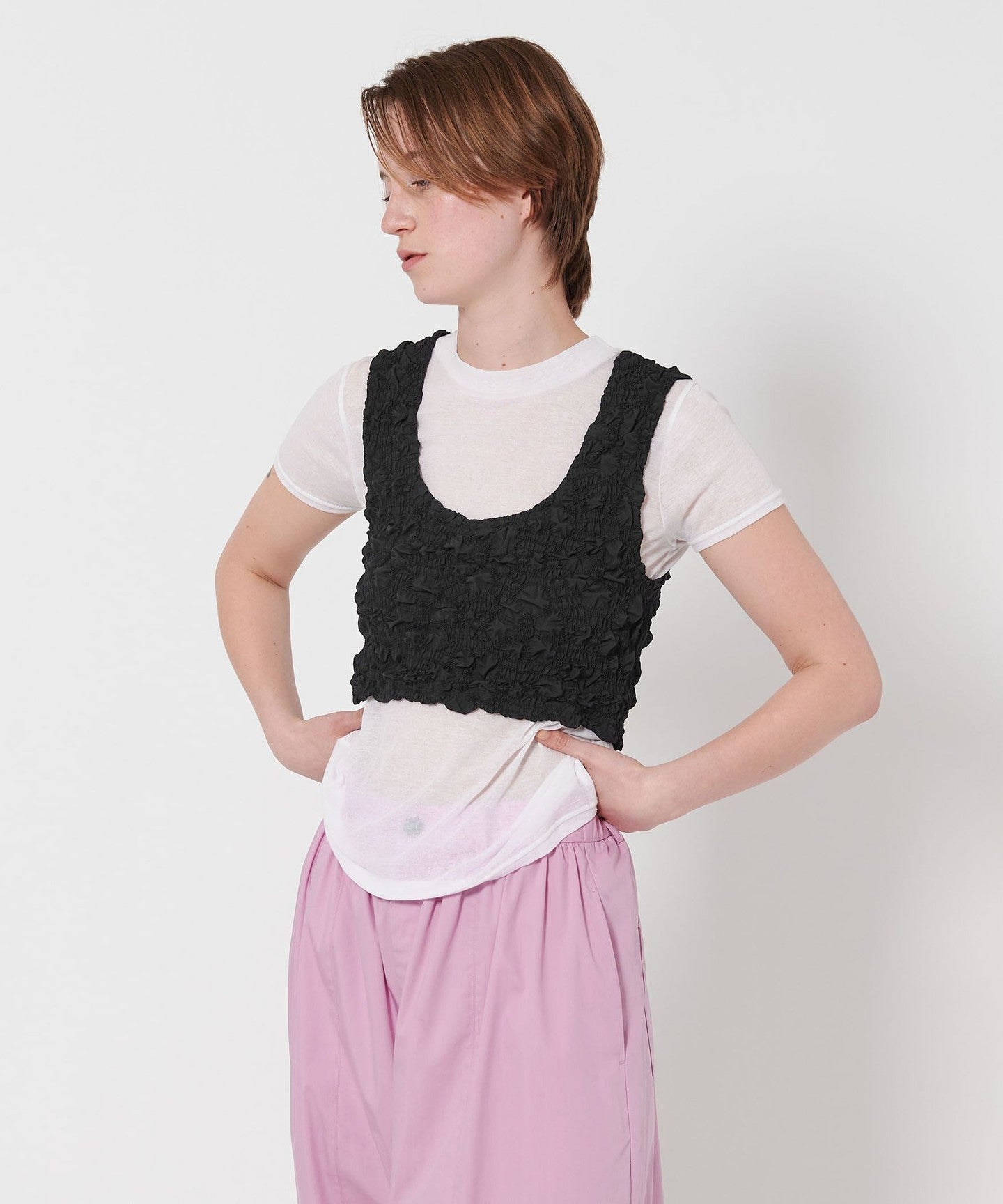 トップス Aewen Matoph rope top AEWEN MATOPH ]抽皺無袖上衣 BLOUSE - UNITED ARROWS