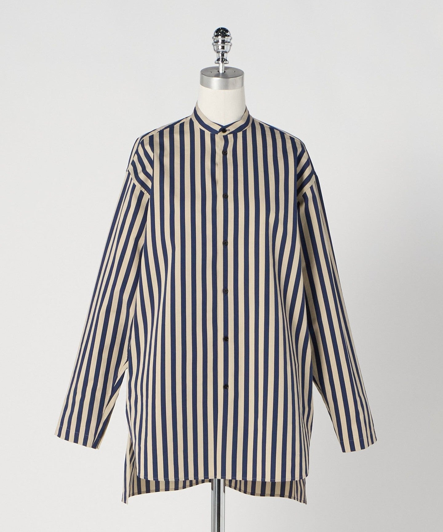 LOEFF ]Stripe Oversized SHIRT - UNITED ARROWS