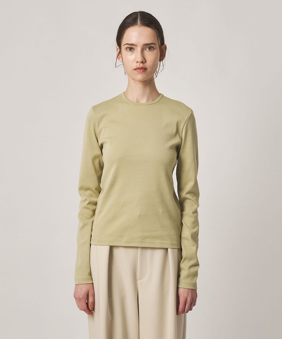 <Steven Alan>棉質羅紋長袖套頭上衣