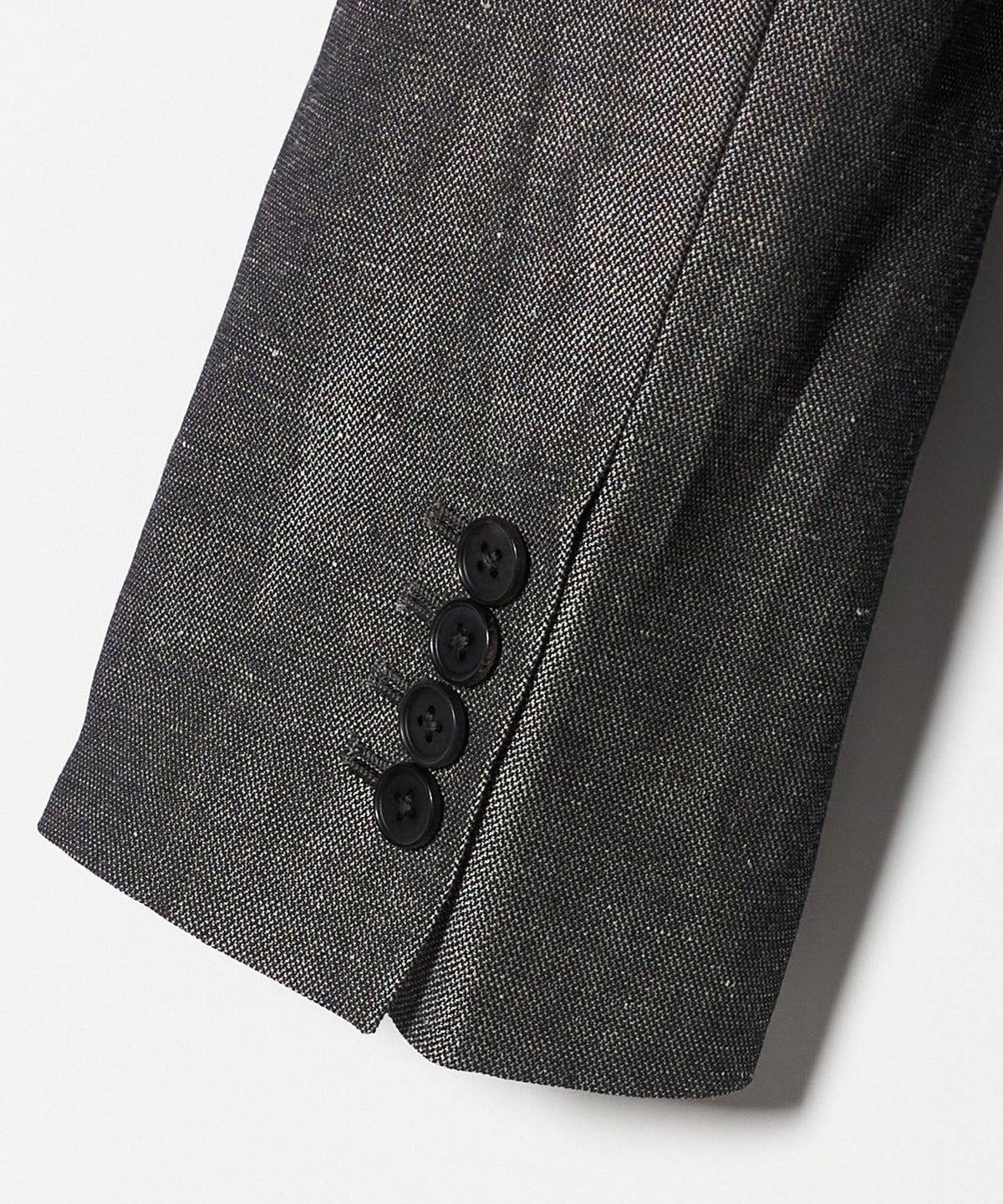 <AEWEN MATOPH> Wool Linen Waist-Shaped Jacket
