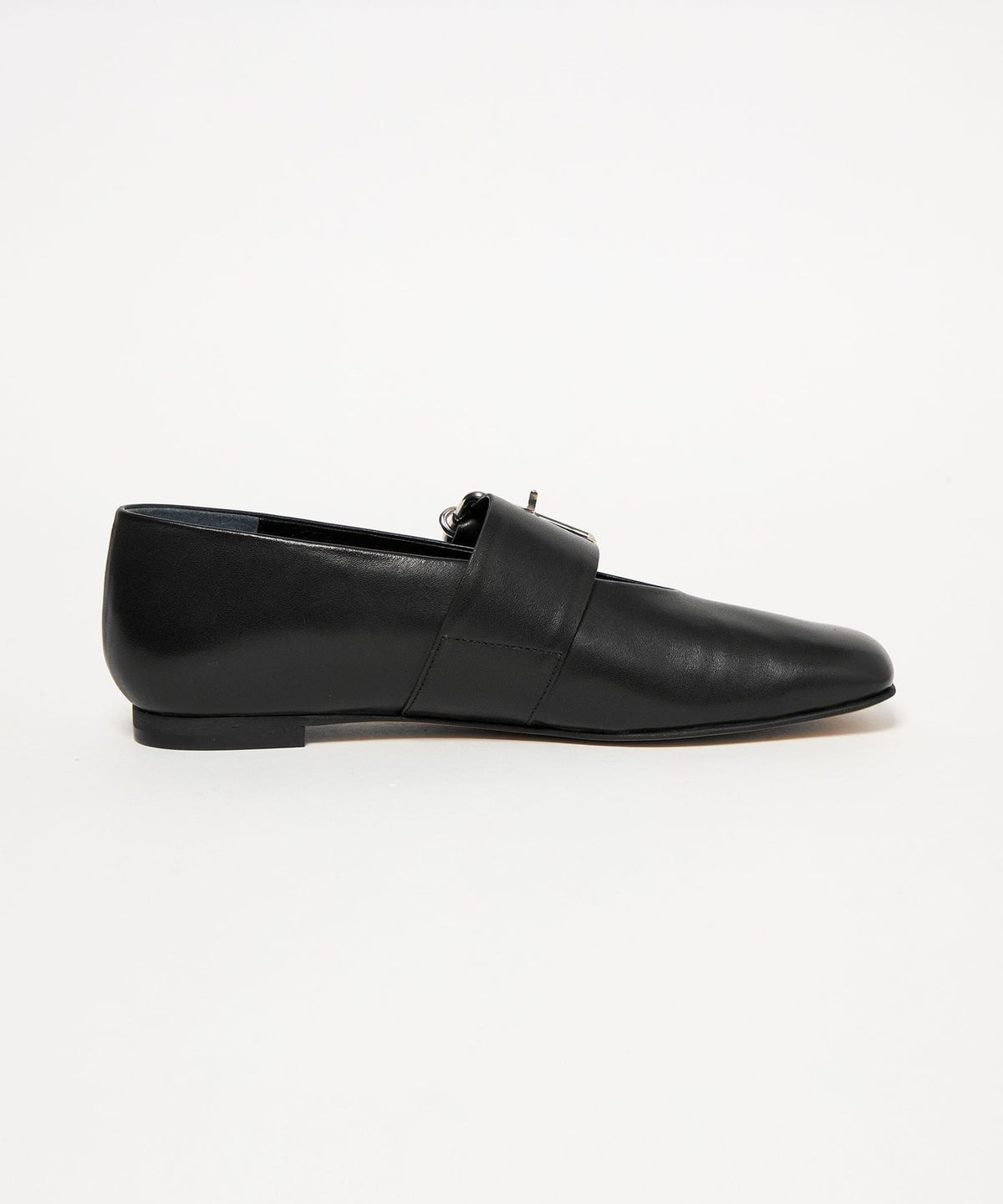 New Classic Wide Belt Flats 10↑