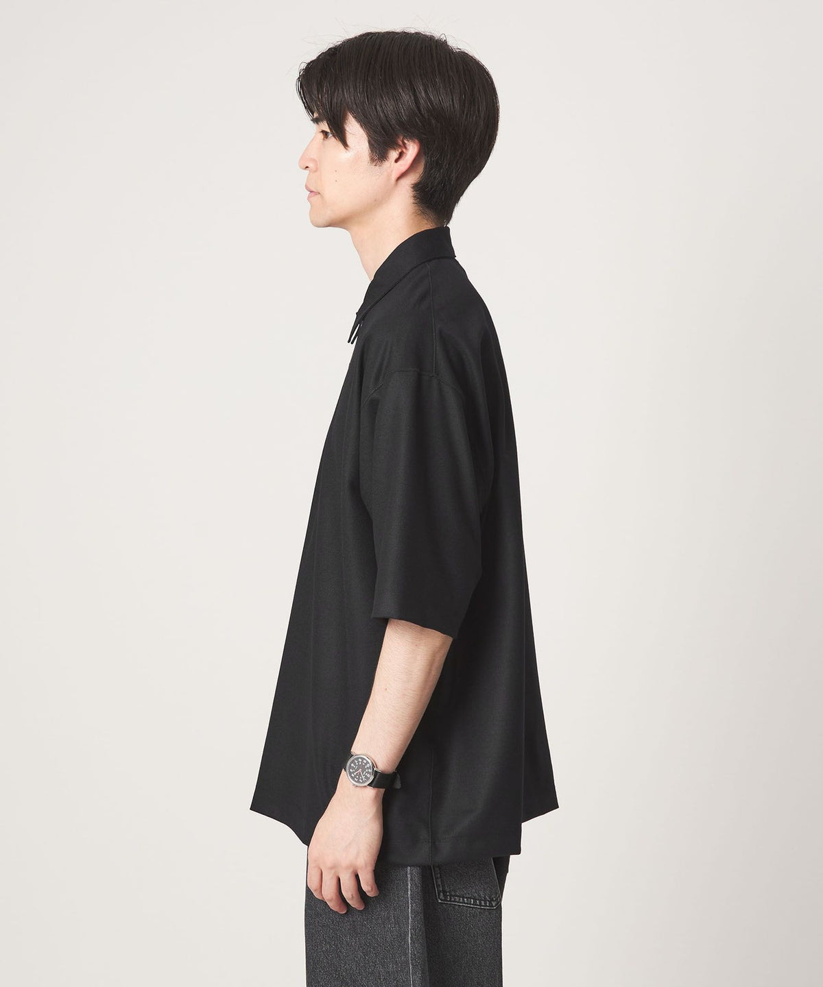 FINE BASIC 巴兰瑟环织 短袖 Polo衫