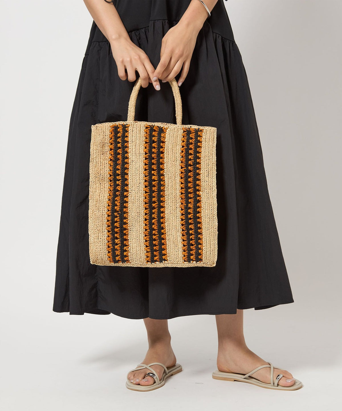 <CAMALYA>条纹托特包