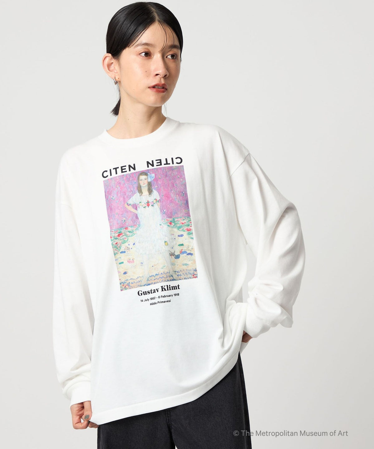 <CITEN>THE MET藝術圖案長袖T恤
