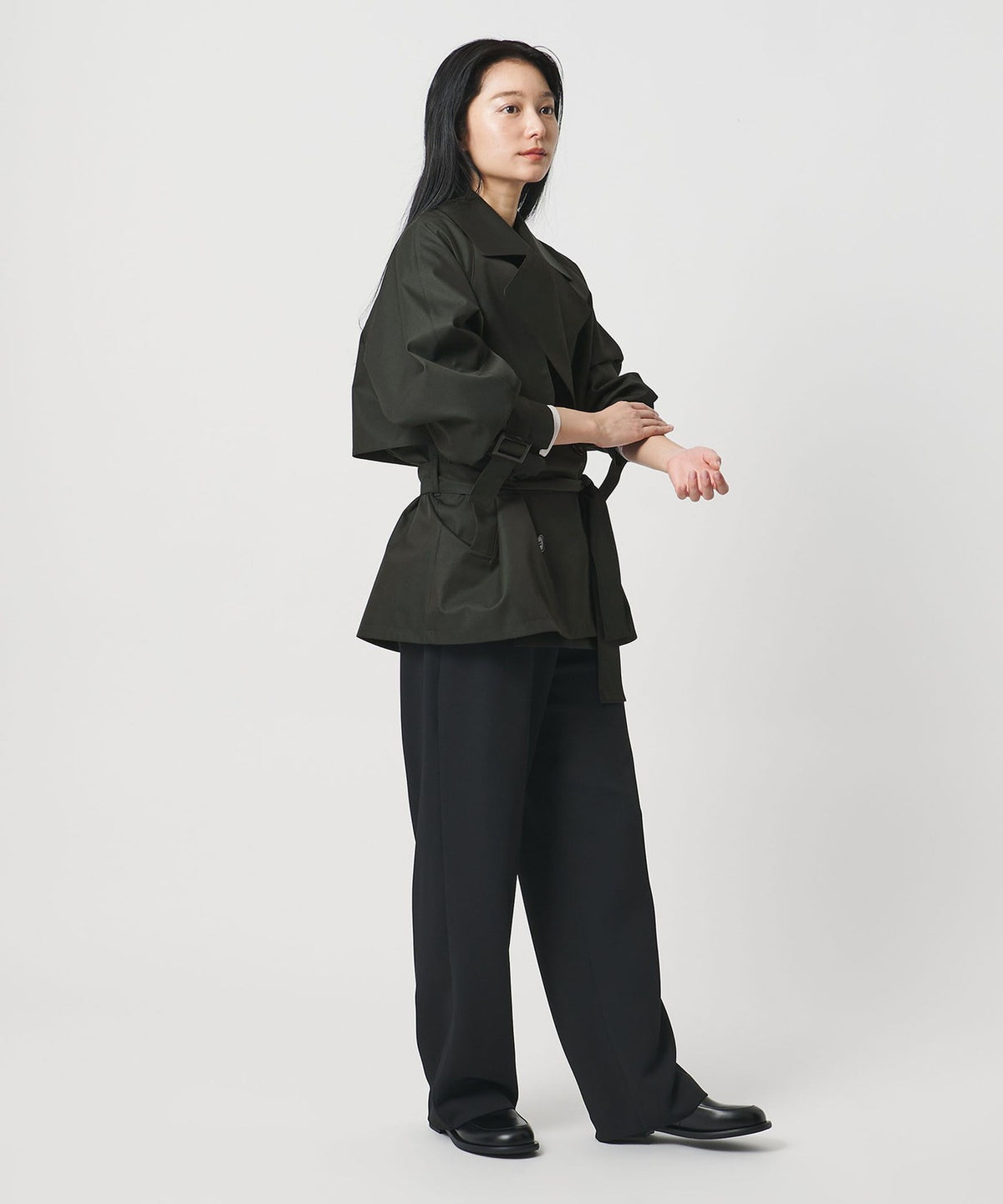 <MARW UNITED ARROWS> Mid-length Trench Coat