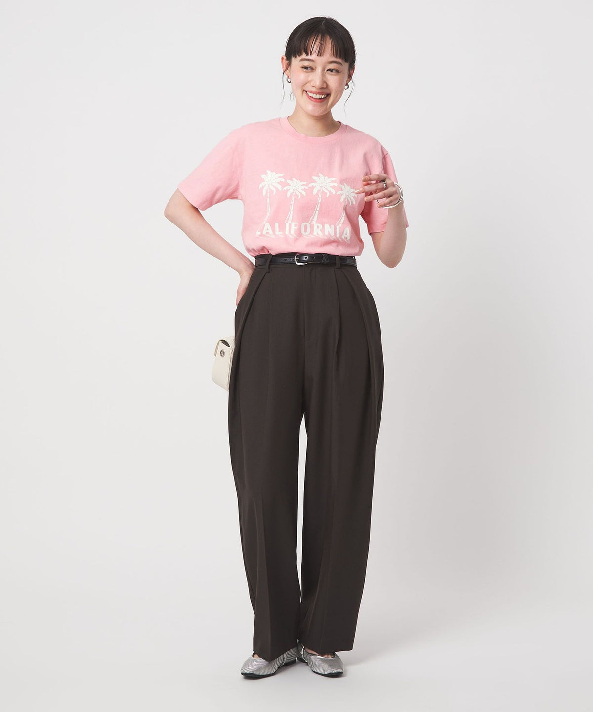 【별주】<MIXTA>반소매 프린트 티셔츠