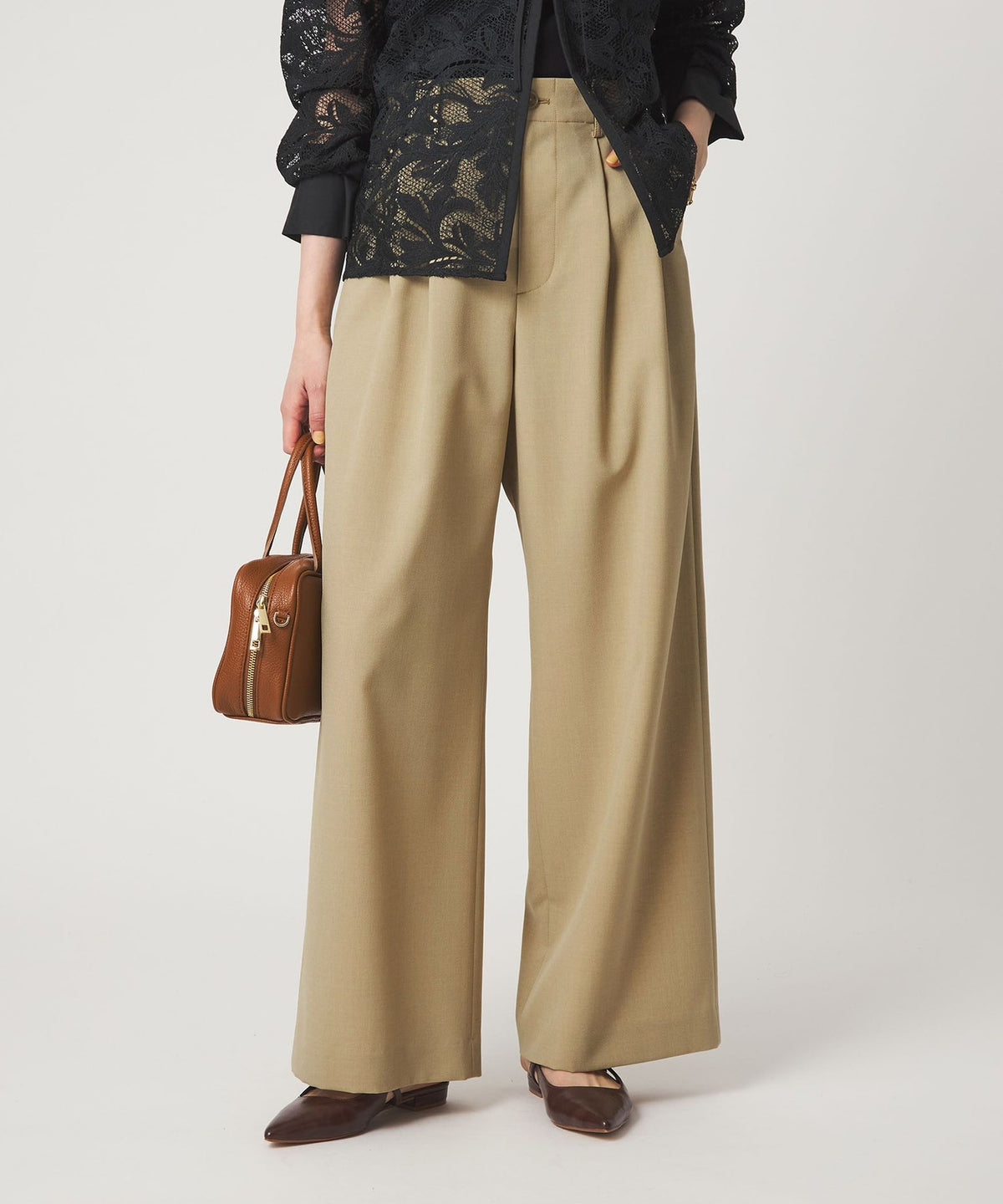 2-Tuck Wide Pants