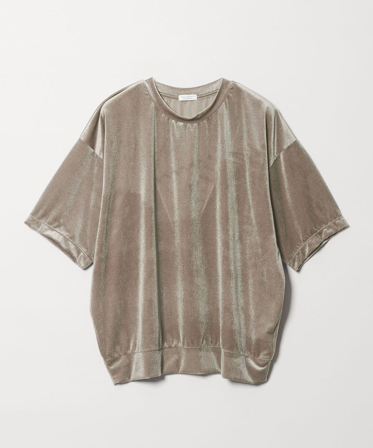WEB-exklusives Sheer Velours Sweatshirt-T-Shirt