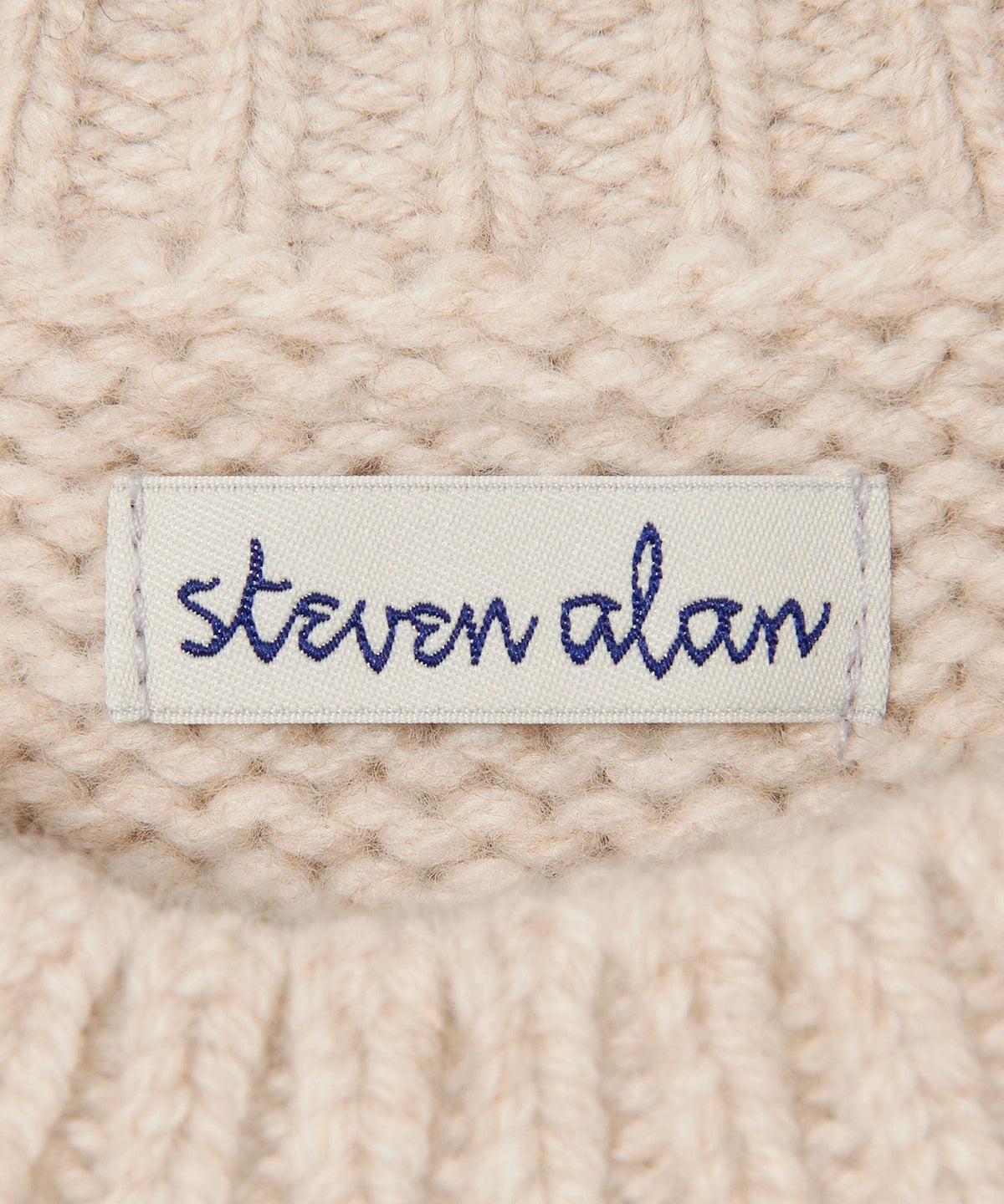 <Steven Alan> 汉密尔顿羔羊毛 高圆领 修身款 针织衫