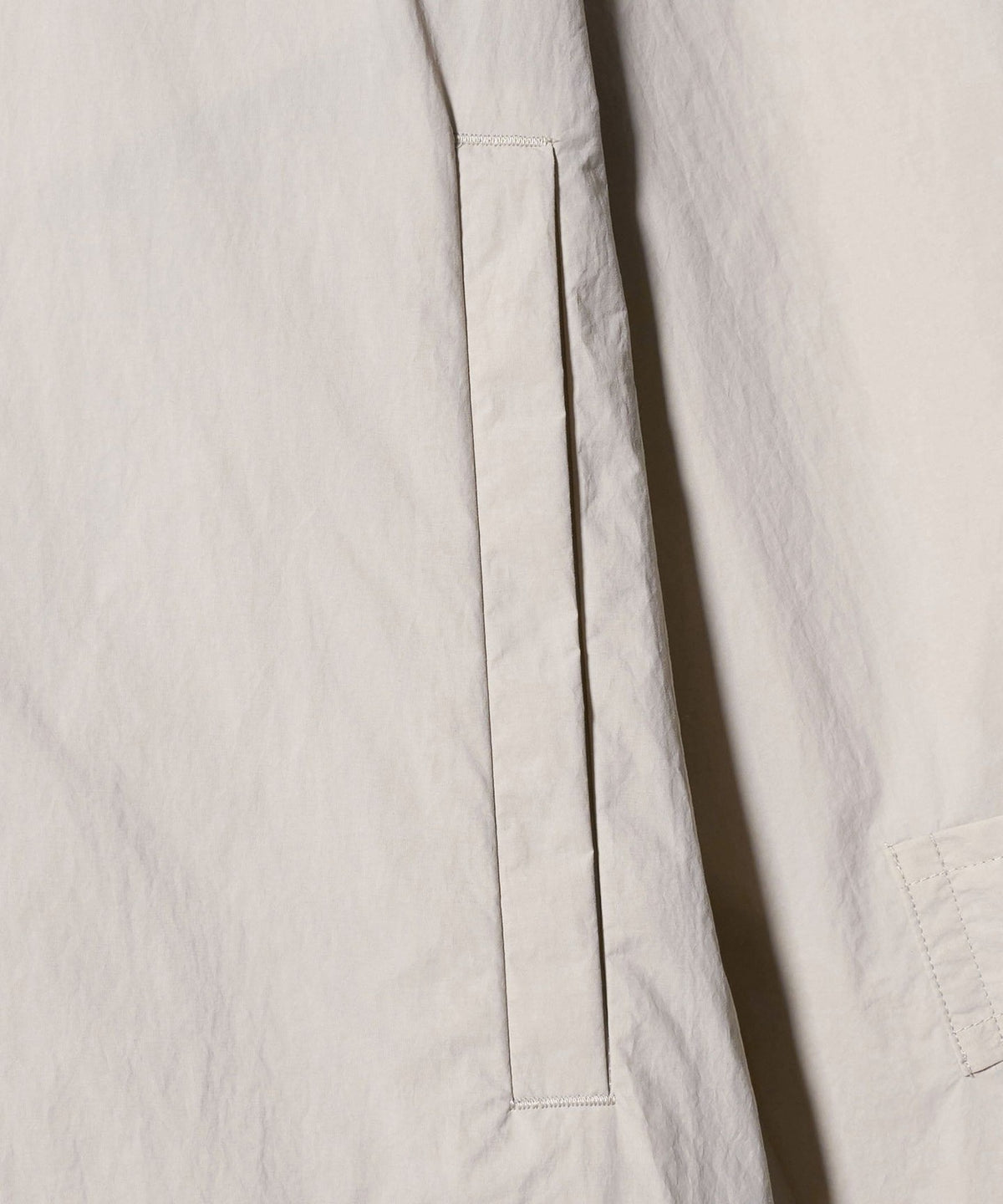 尼龙/塔夫绸 窗口Mac大衣 拨水
