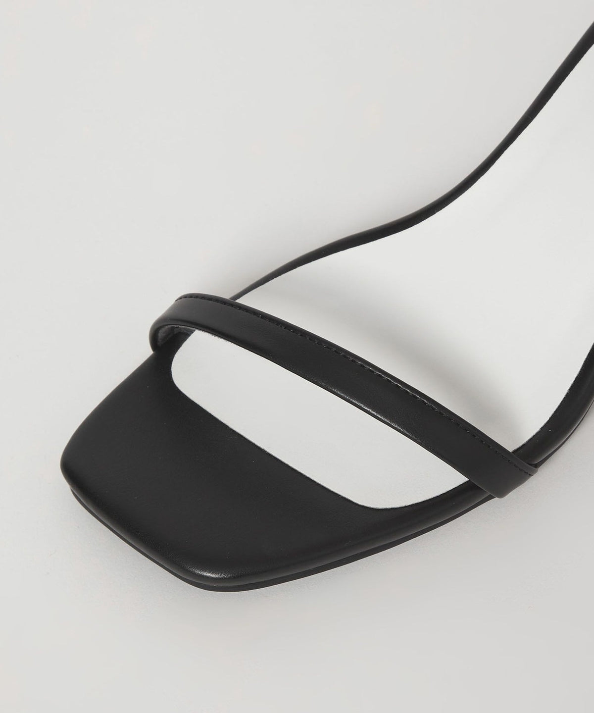 <SY> Square Toe Sandals (5.5cm Heel)