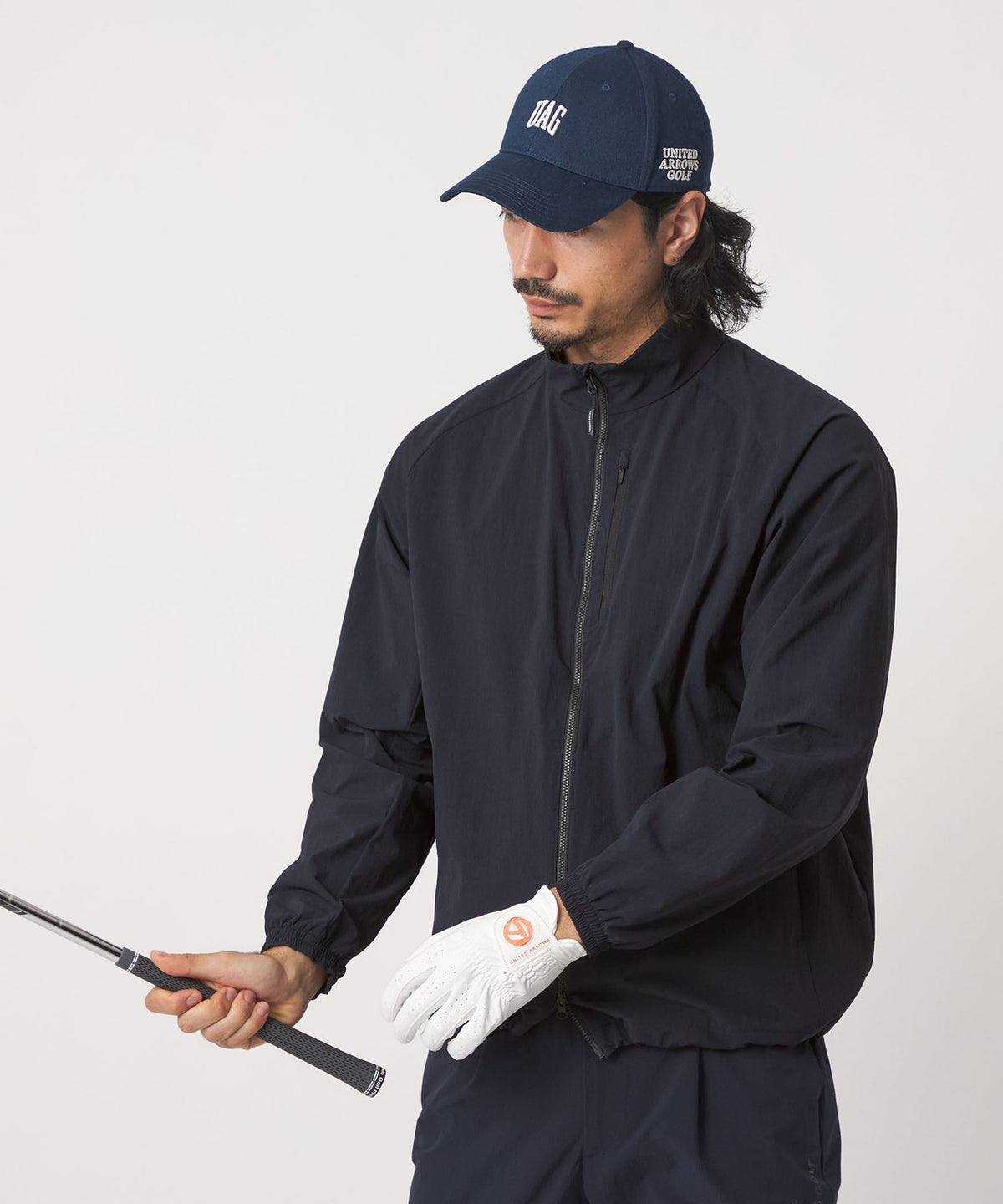 Men's 360°Master Stand Zip Blouson - Water Repellent & Stretch