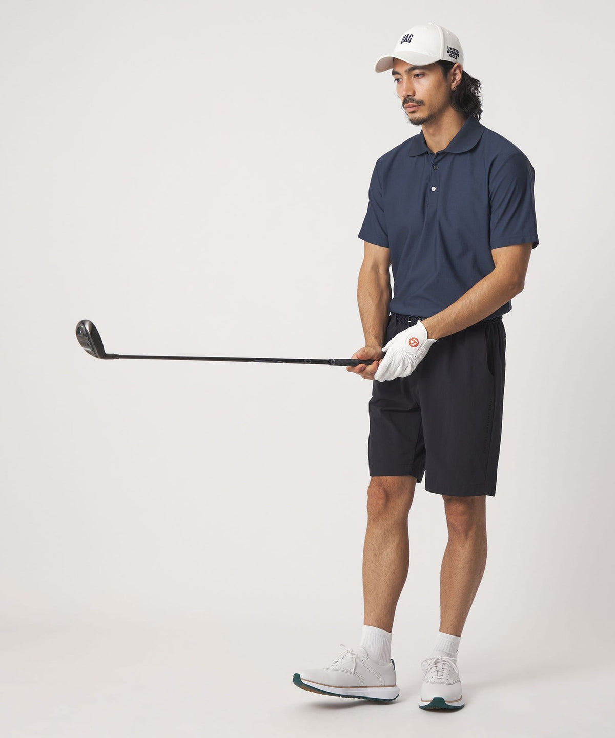 Men's Mesh Back Logo पोलो शर्ट Quick Dry