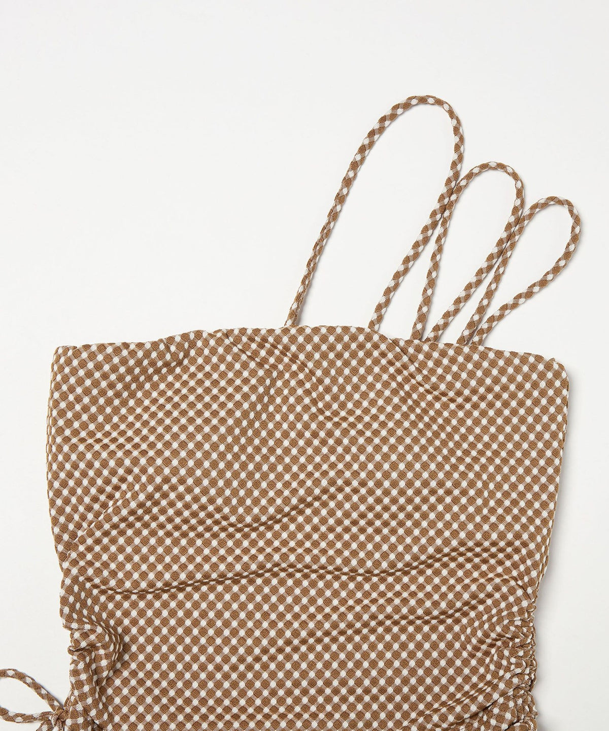 <Lepidos> Bumpy Dot One-Shoulder Top