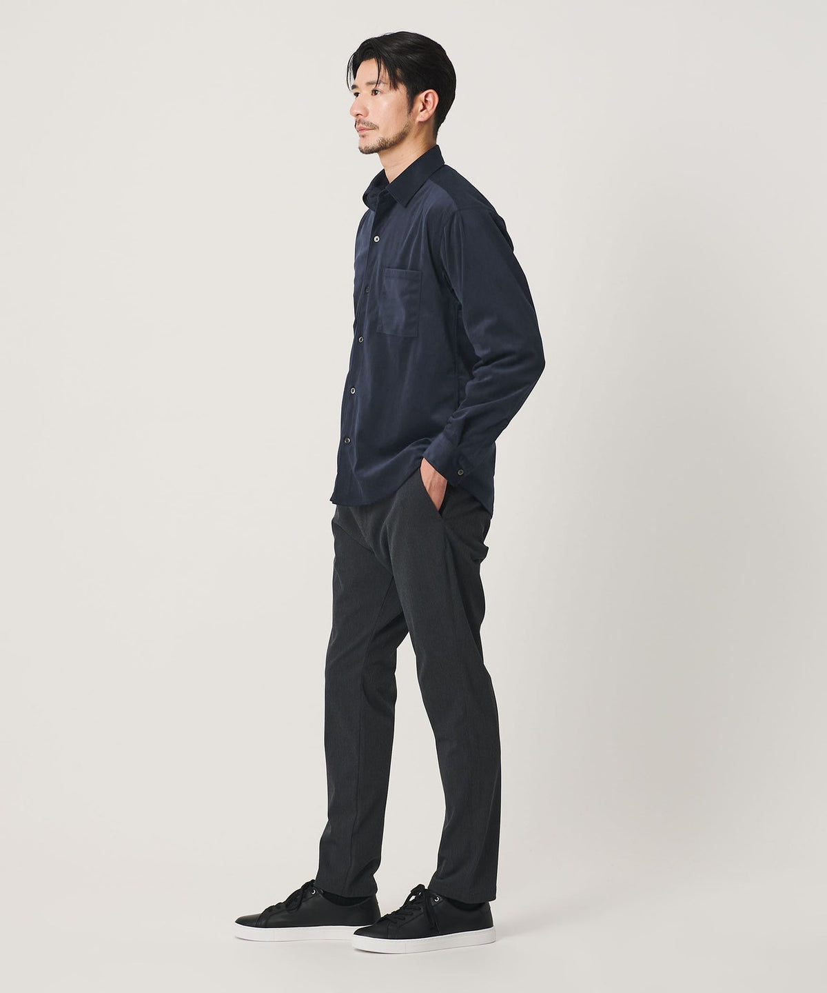 【官网限定 WARDROBE SMART】科技灯芯绒衬衫
