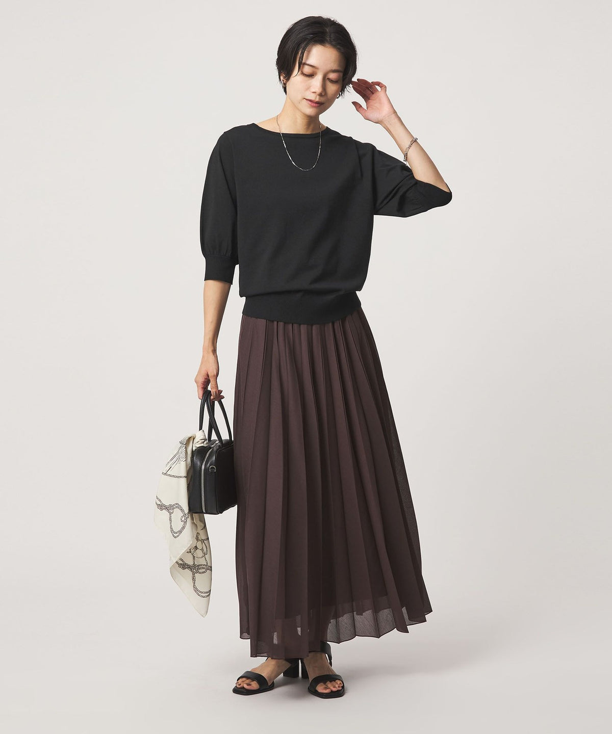 HIYOKE Form Sleeve Pullover Knit