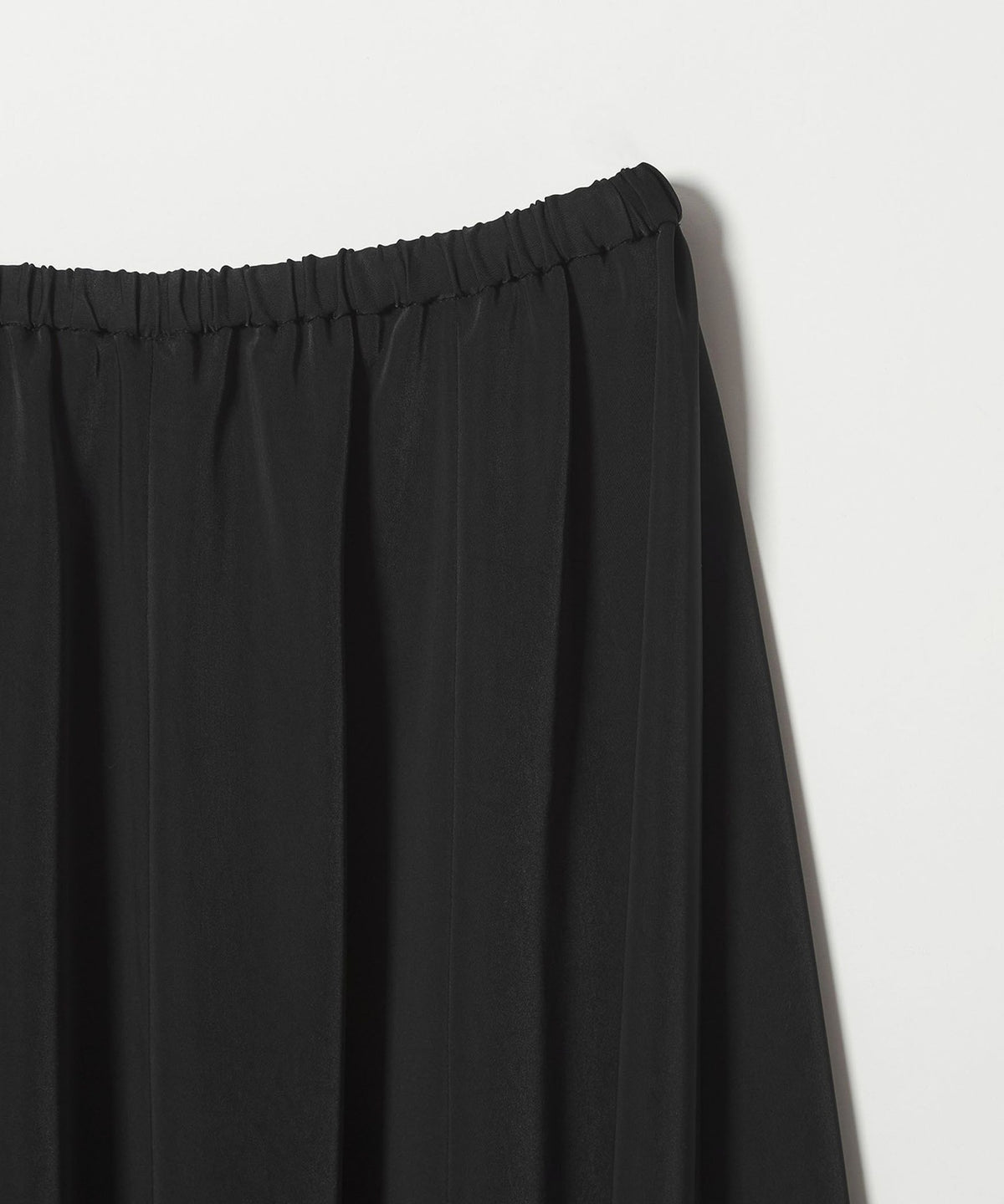 <conte> Satin Long Skirt