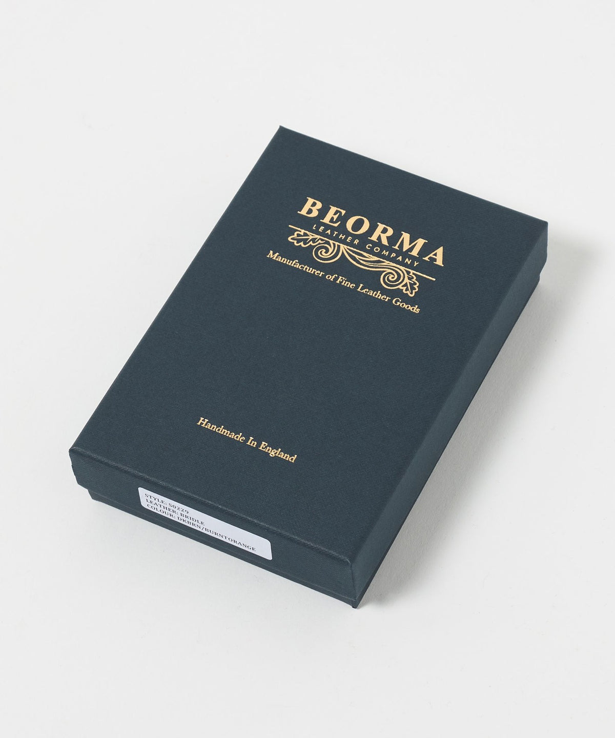 【Exclusif】<BEORMA LEATHER COMPANY>S0229 Porte-cartes de visite bicolore