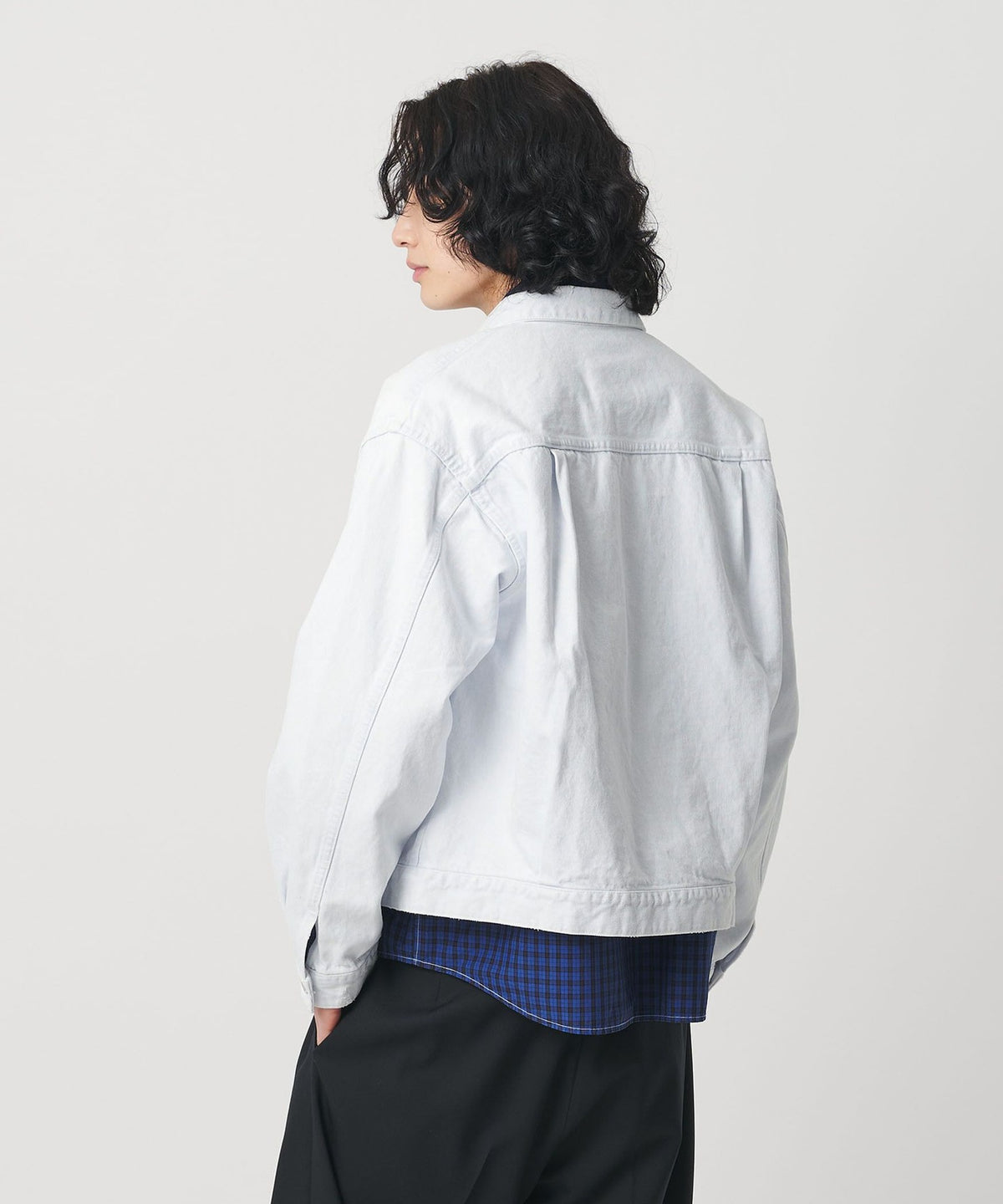 <H> Veste en jean Ice Wash