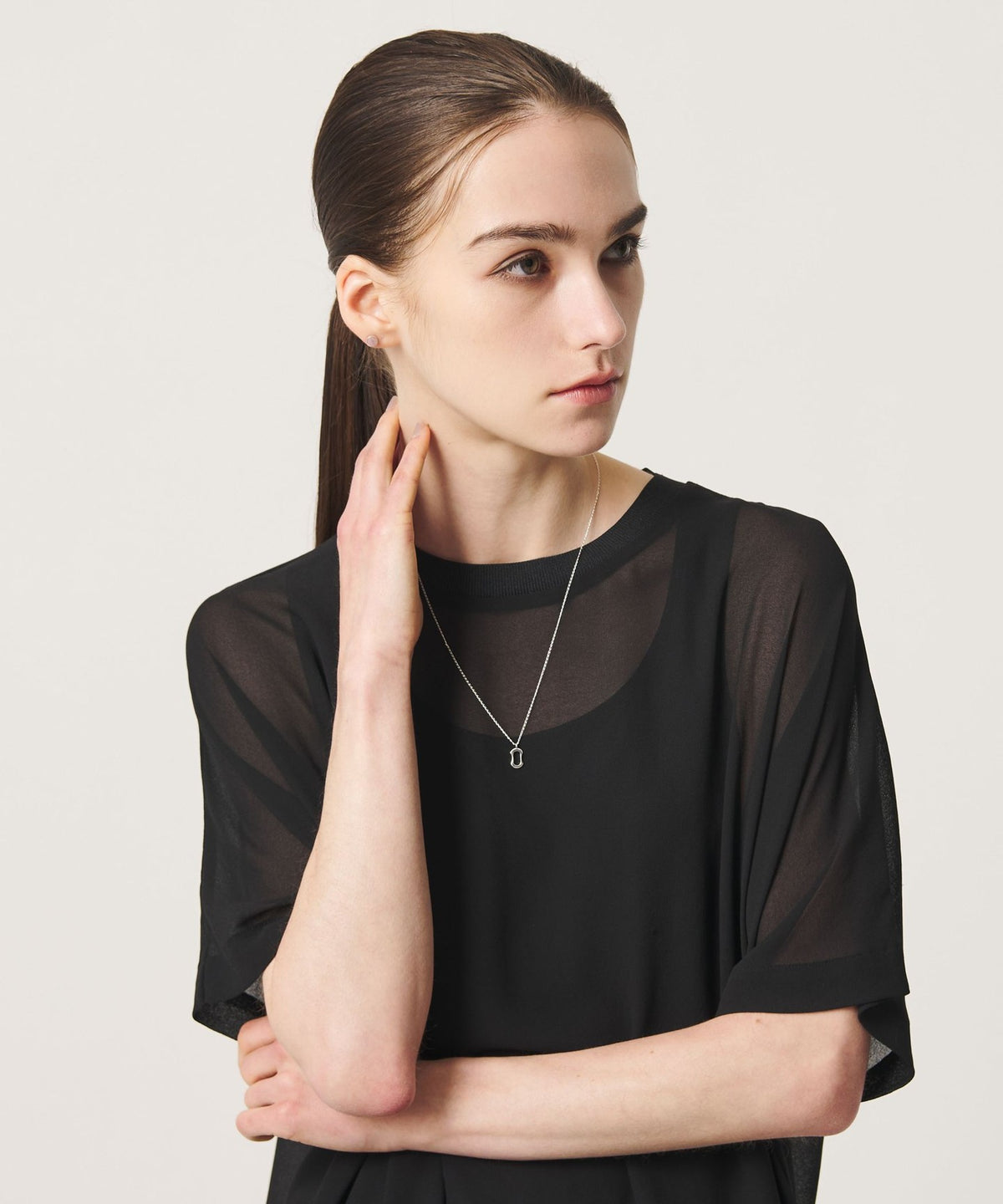 <eoa> Oval Chain Necklace