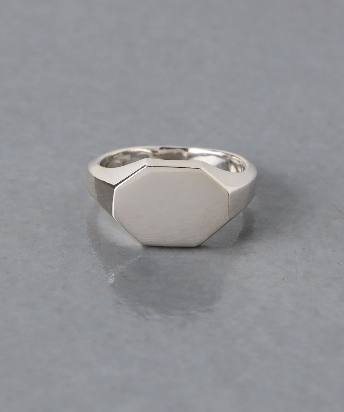 <Garden of Eden> SIGNET OCTAGON RING / Oktagon Ring