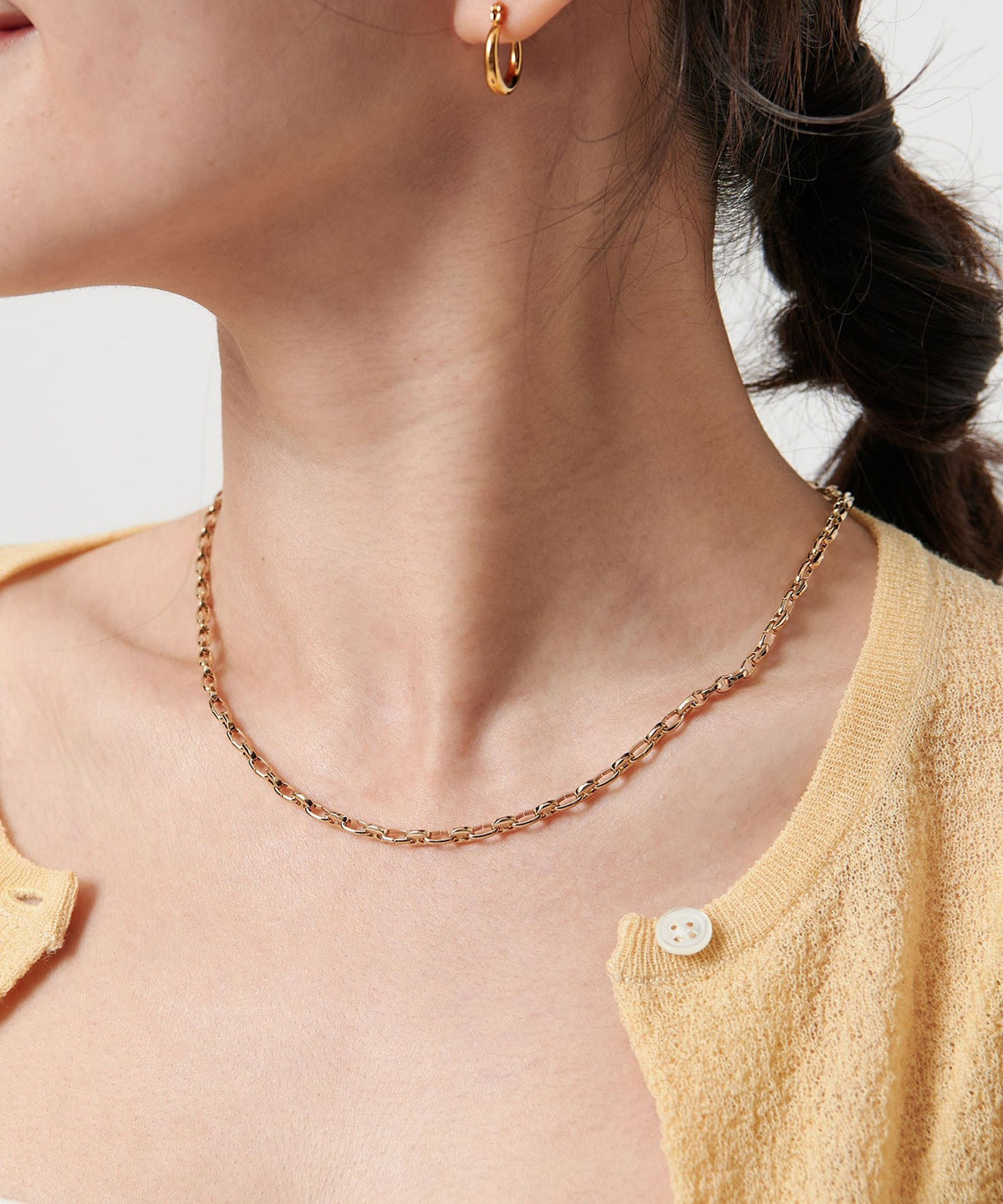 Collier chaîne fine en métal