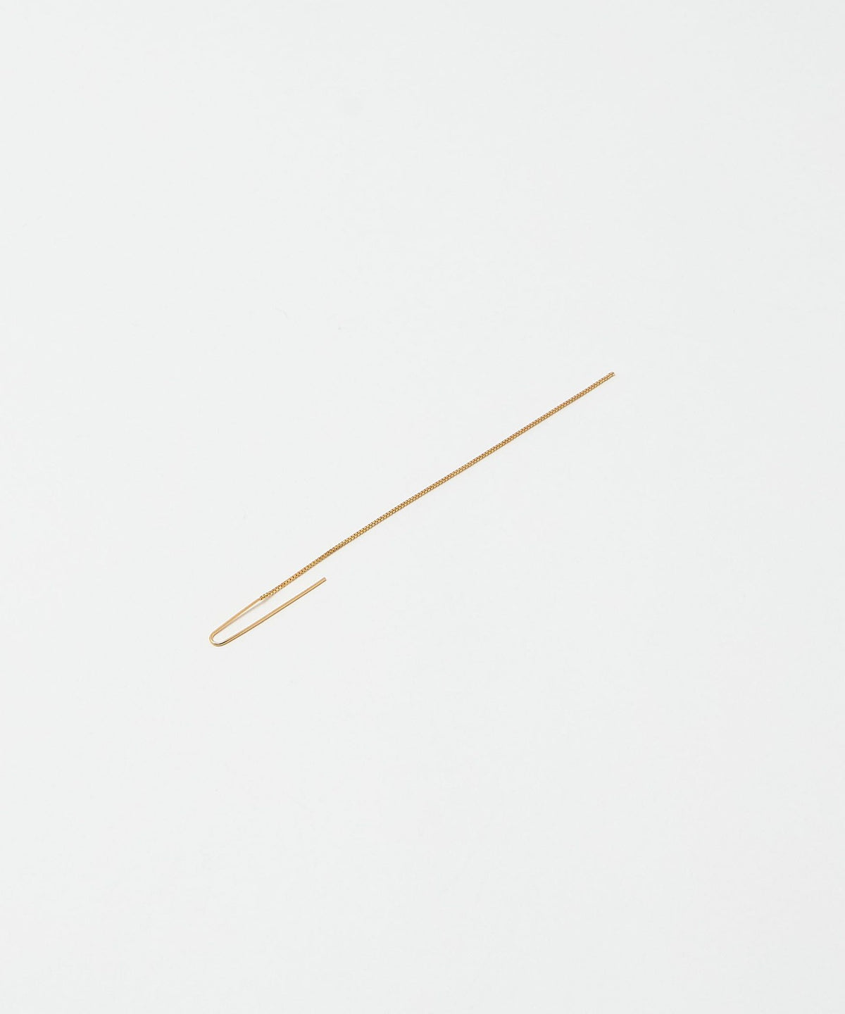 <MAYU> Langer Ketten-Ohrstecker für ein Ohr