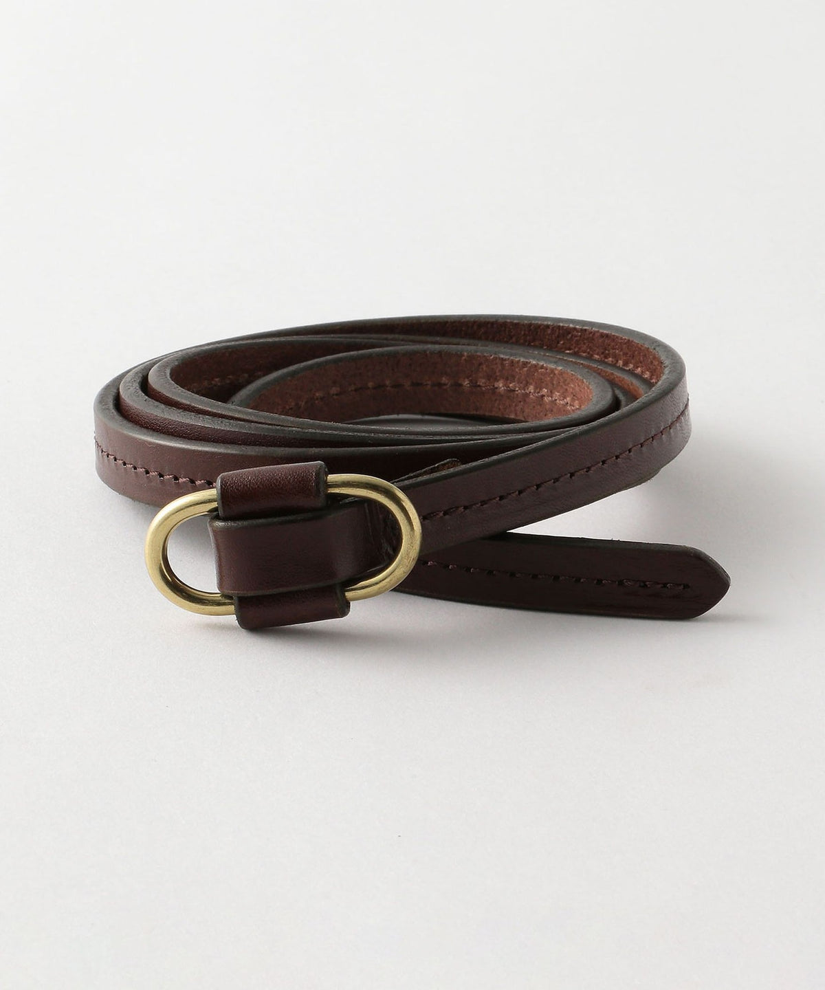 <Steven Alan>皮革縫線腰帶