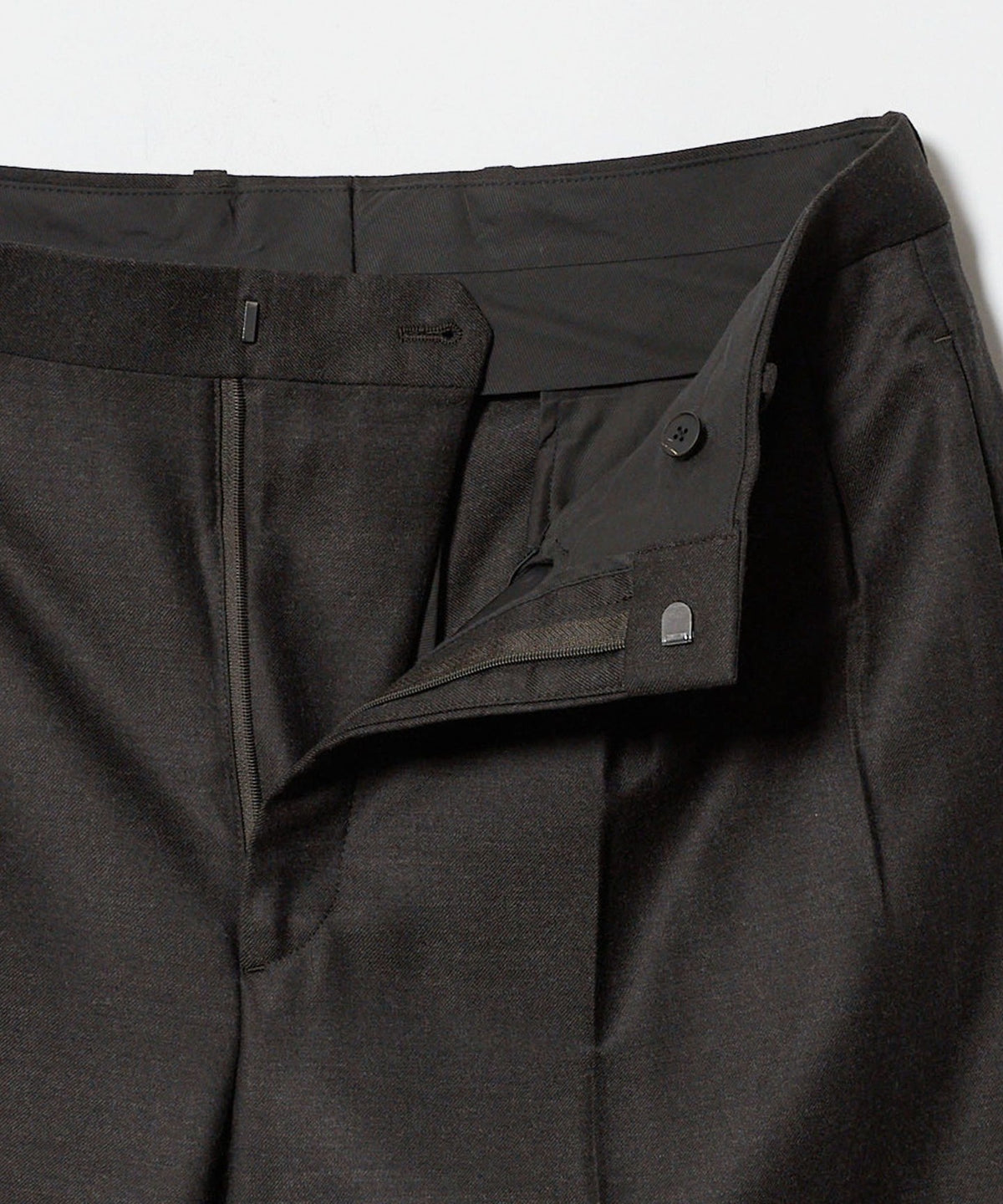 N/SUIT Saxony 2-Pleat Wide Trousers