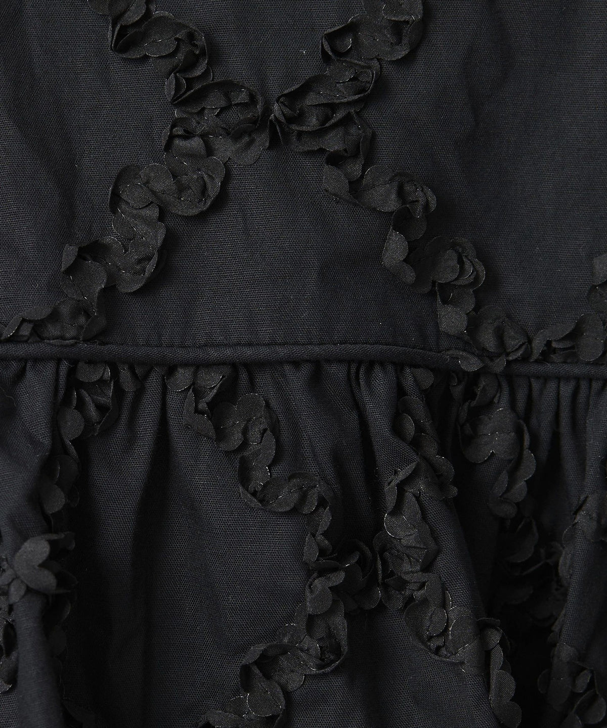 Embroidered Peplum Blouse