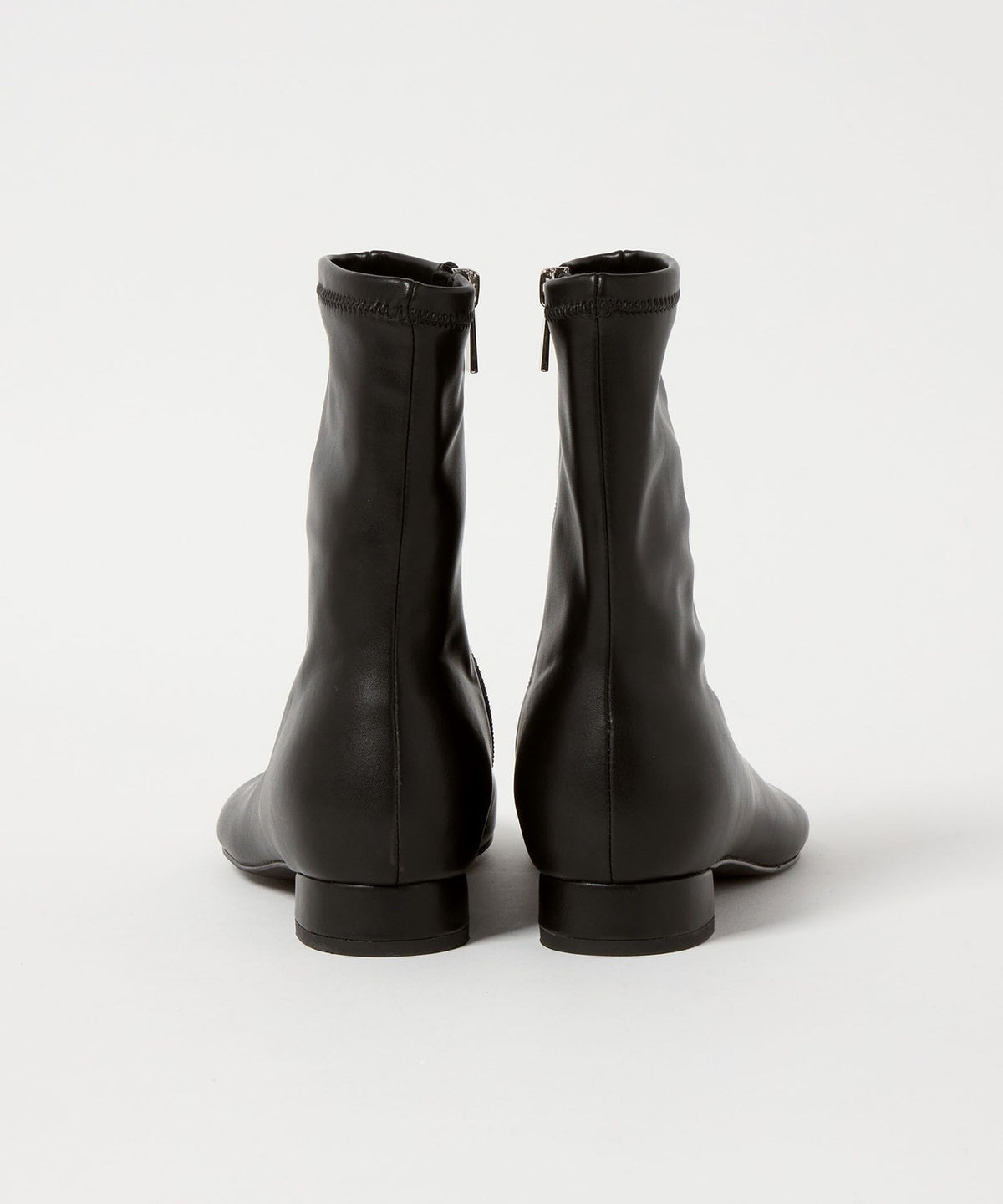 <SY> Oblique Stretch Short Boots 20↑