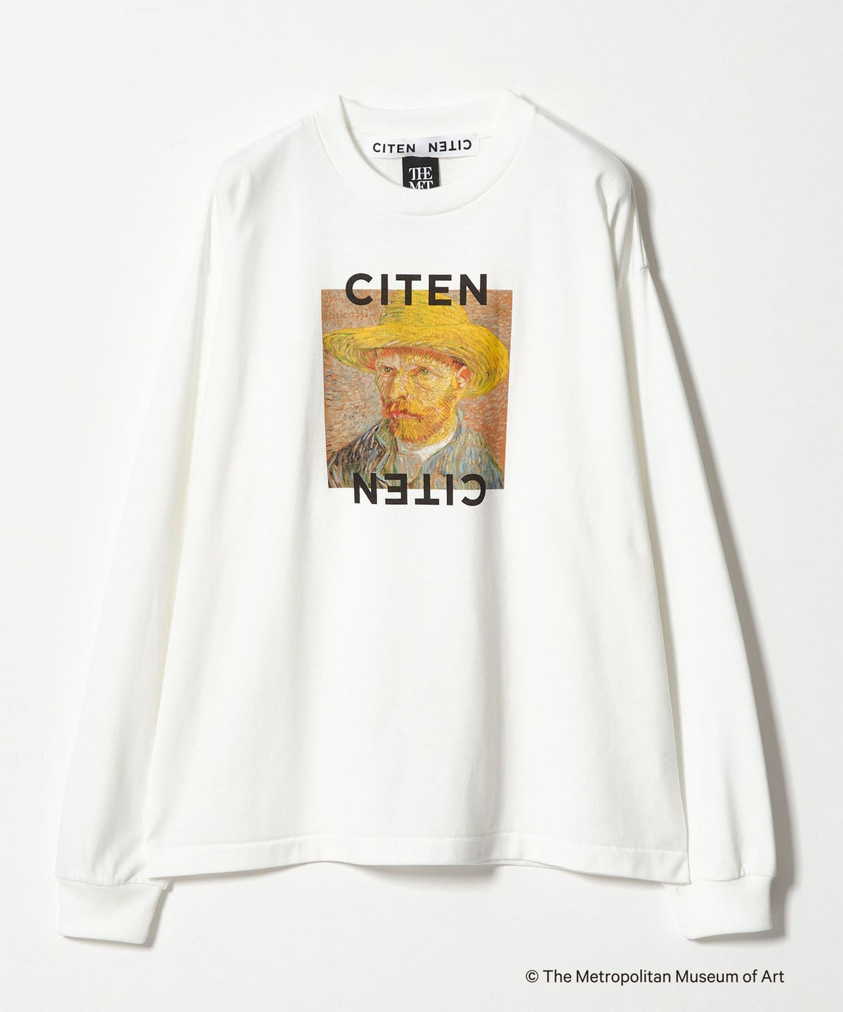 <CITEN>THE MET藝術圖案長袖T恤