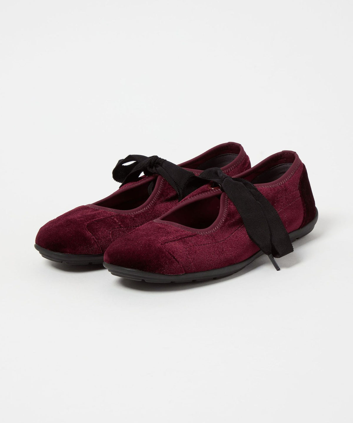 <SY> Ribbon Soft Velvet Flat 20