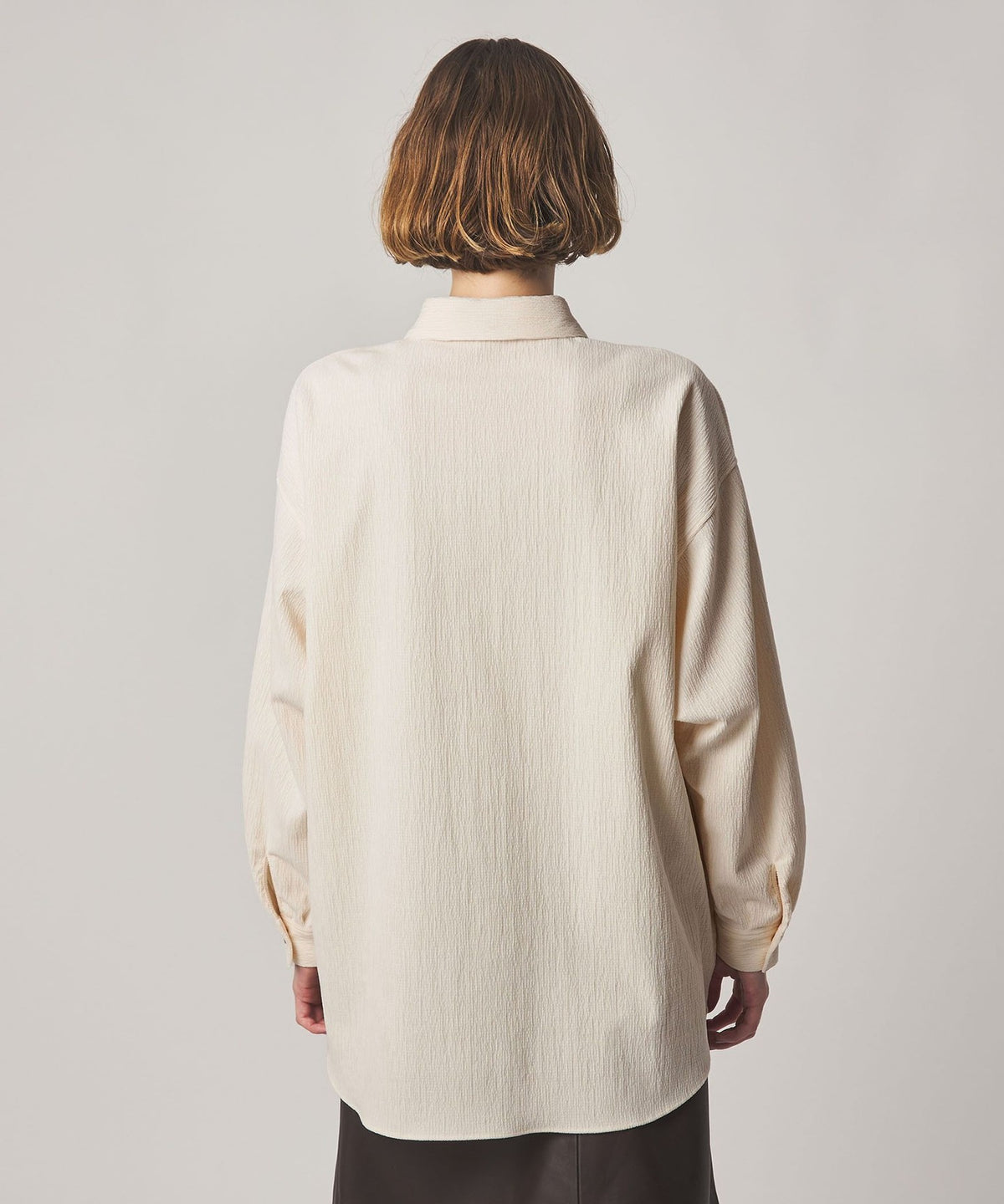 <Steven Alan>不規則燈芯絨蝙蝠袖襯衫