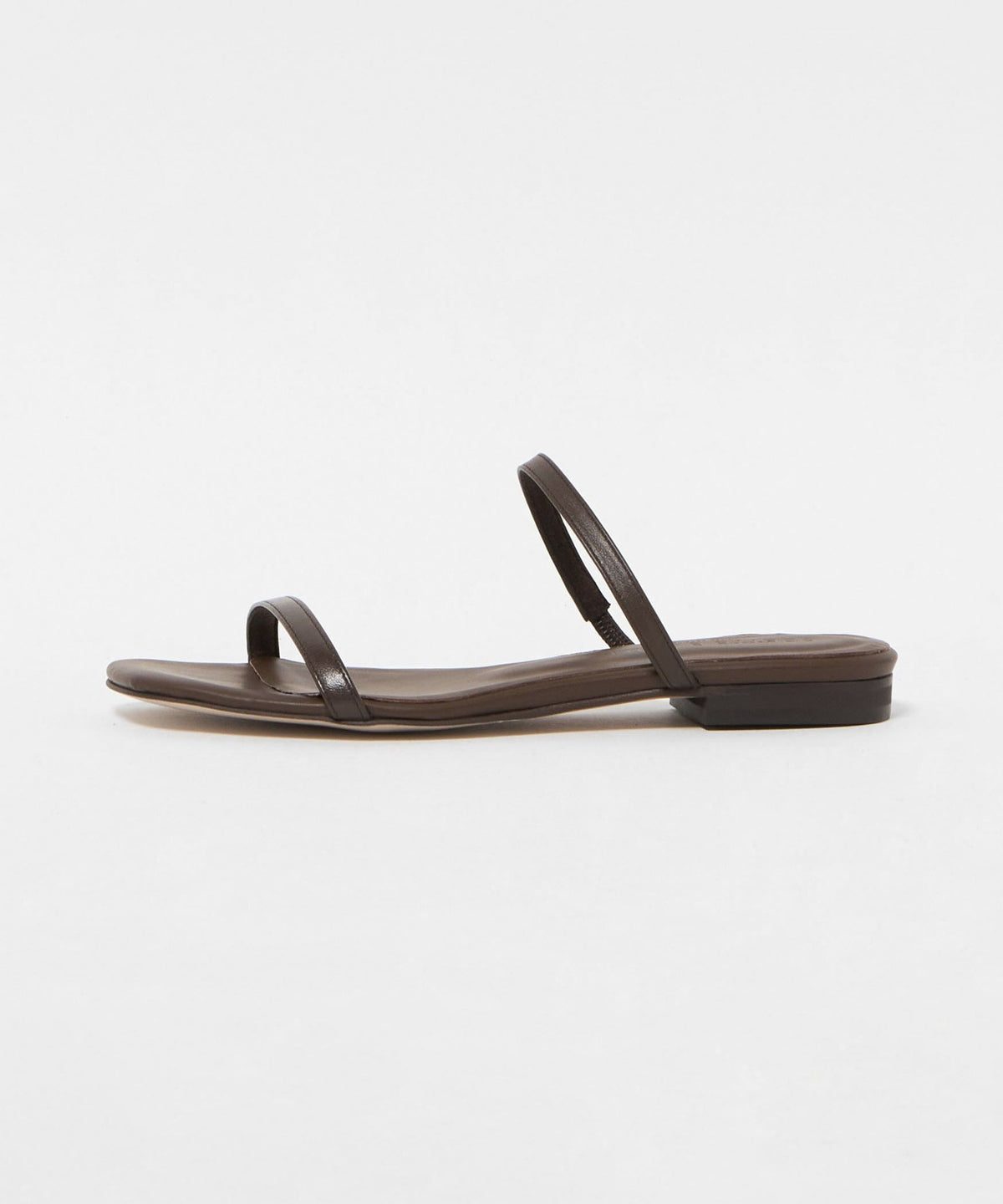 Fine Two-Strap Mule Sandals 15↑