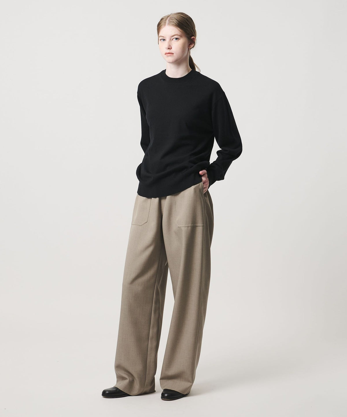<LOEFF> 涤纶拉蒂纳工装裤