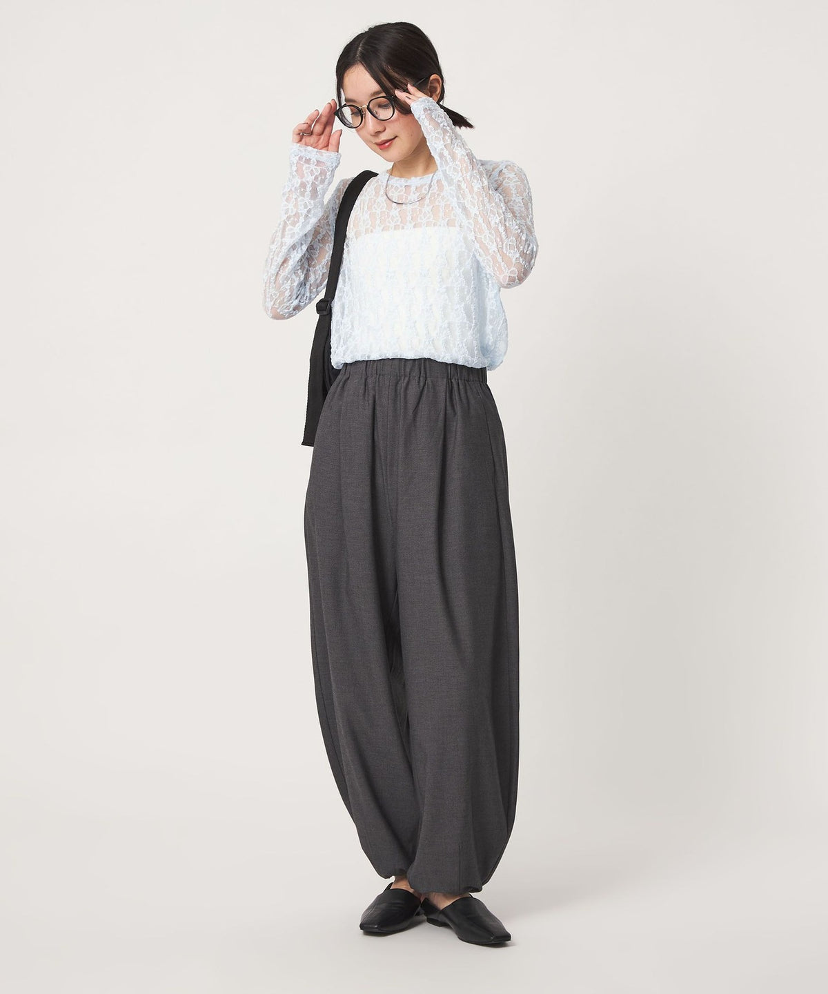 【網路限定】<at ease>蕾絲上衣