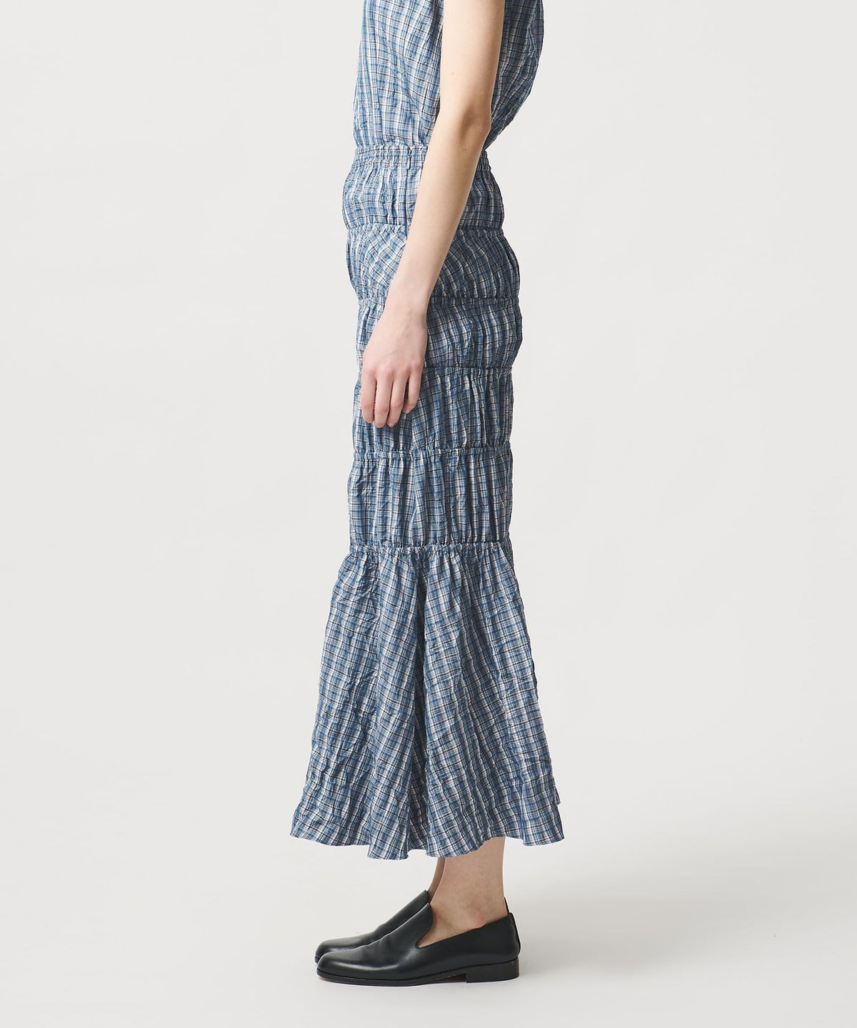 <LOEFF>格紋裙
