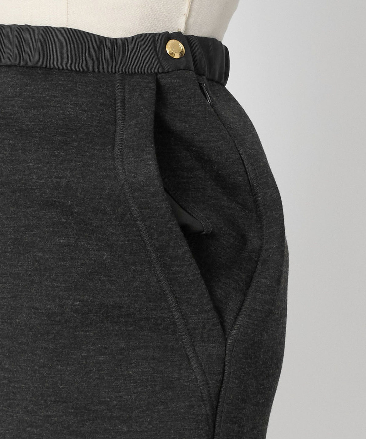 FALL2 Drawstring Straight Skirt