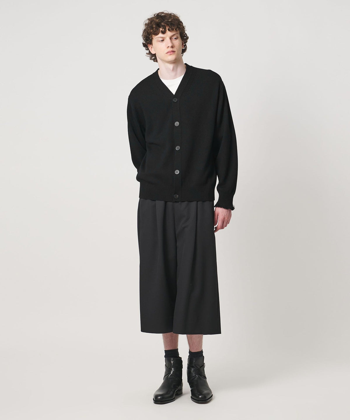 <LOEFF>9针 流苏 男士开衫