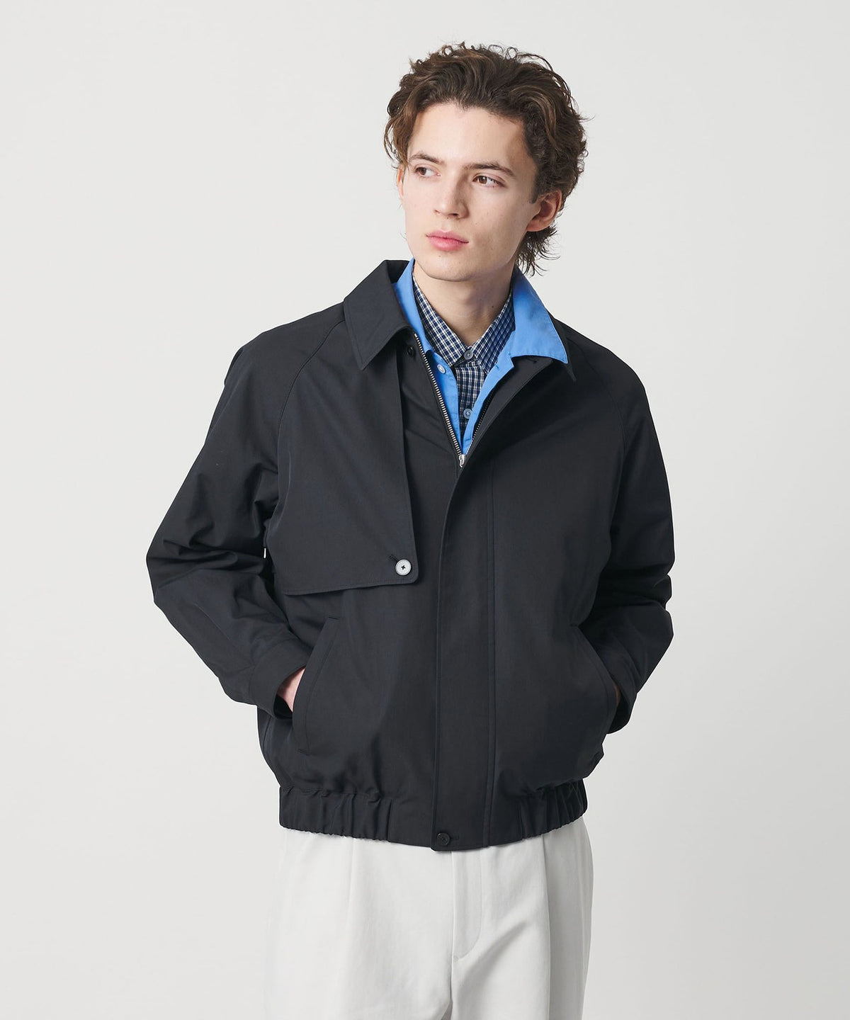 Veste courte en gabardine Veldam