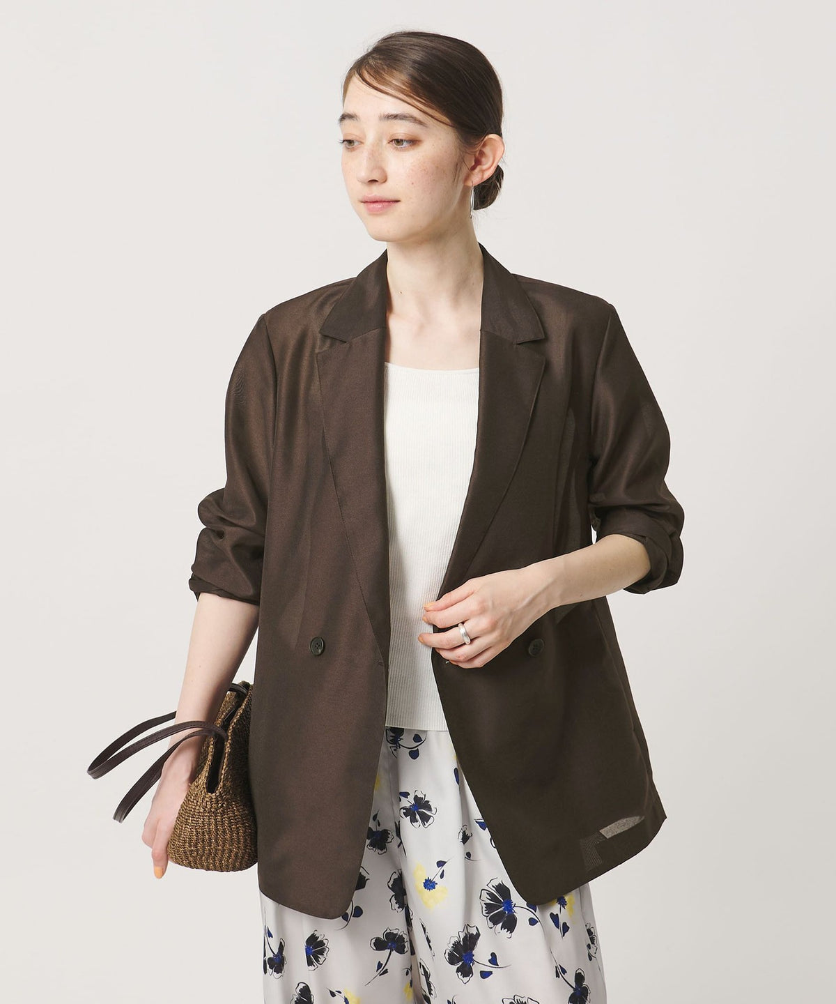 Sheer Tailored Jacket - Washable -