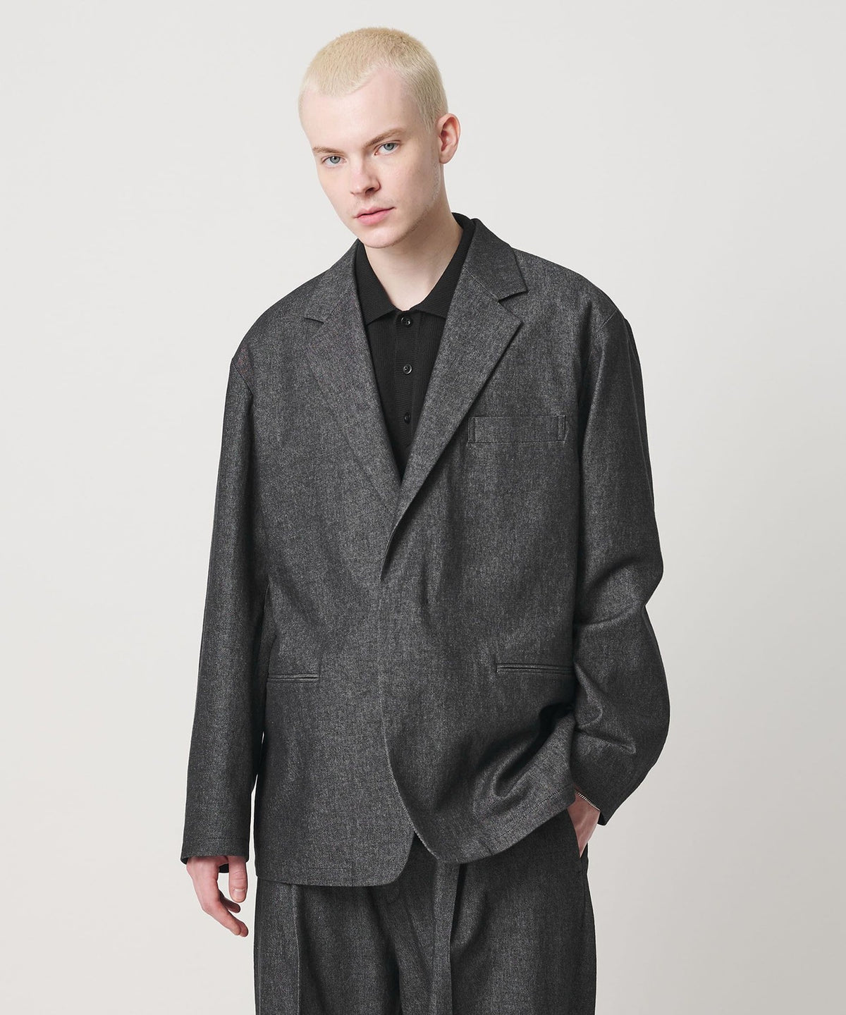 <UNITED ARROWS & SONS> CLR/DENIM MAGNET TAILORED JACKET