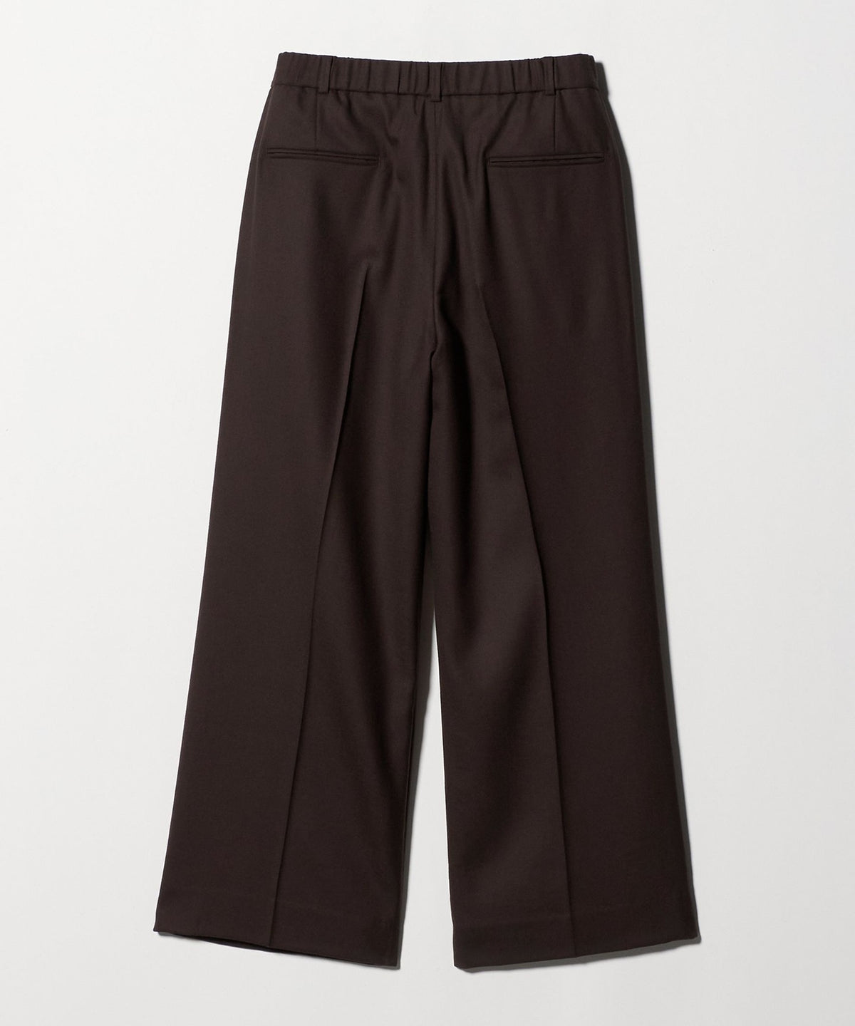 2-Pleat Wide Leg Trousers