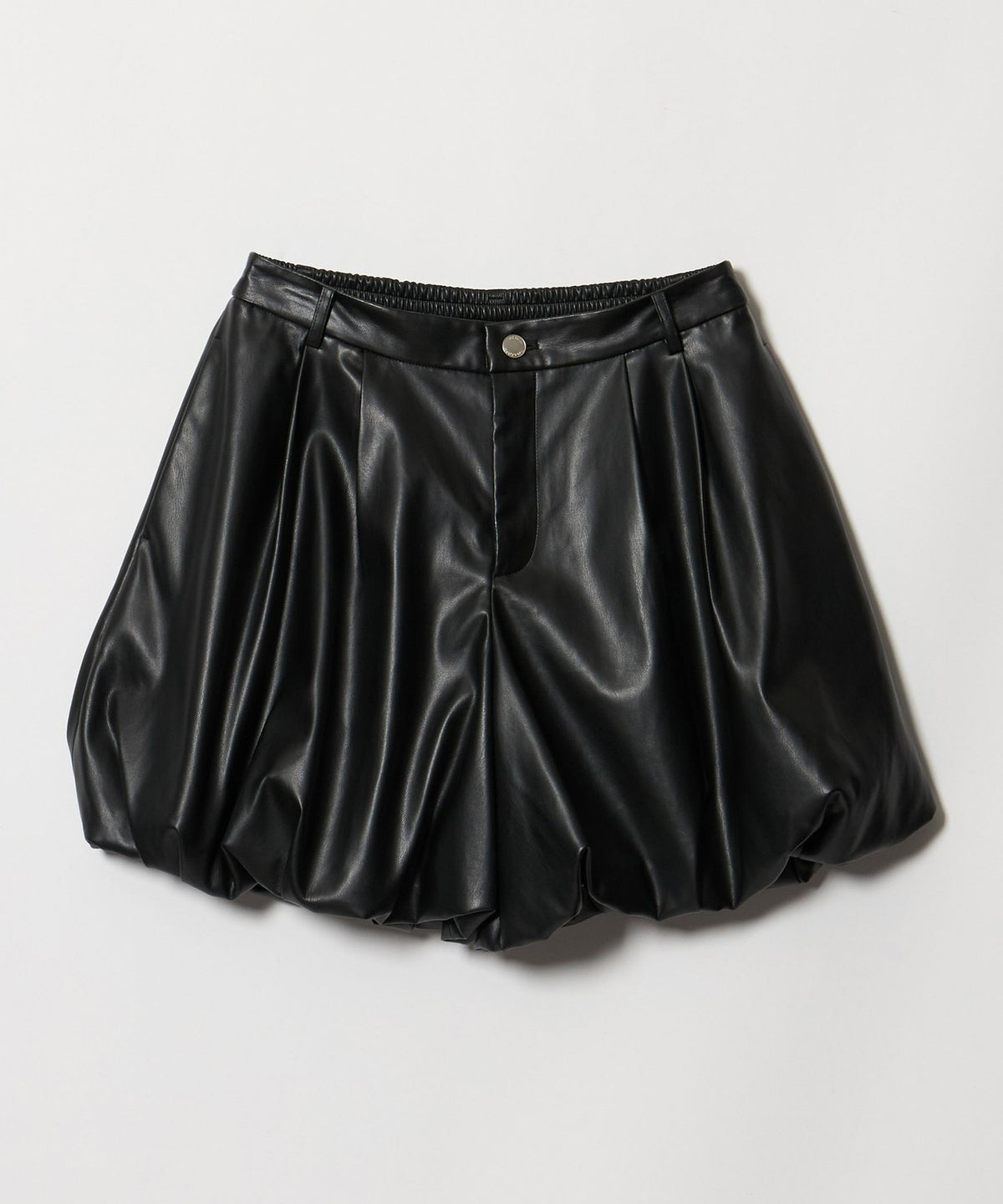<AEWEN MATOPH> Leather-like Balloon Shorts